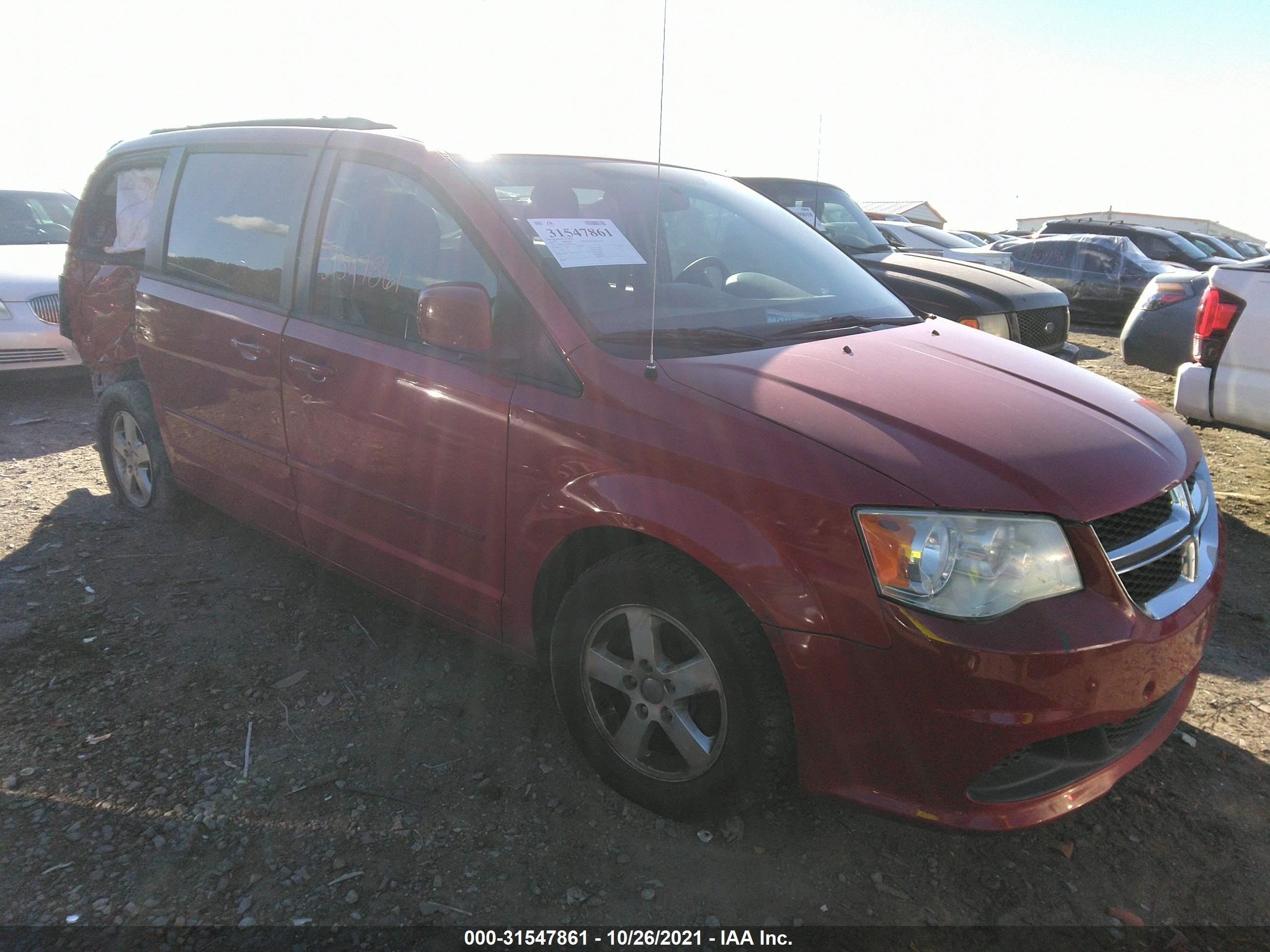 DODGE CARAVAN 2013 2c4rdgcg3dr576061