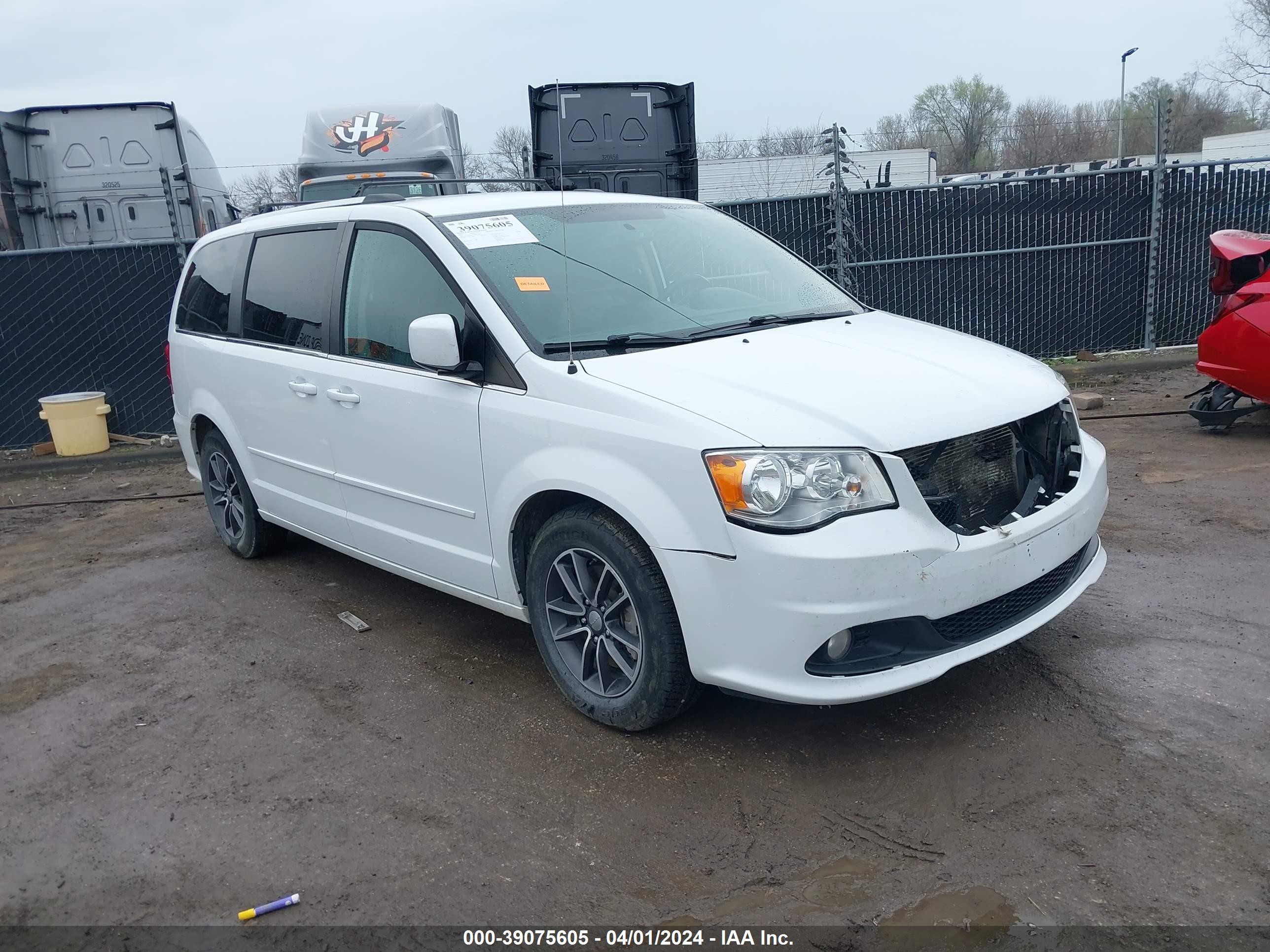 DODGE CARAVAN 2017 2c4rdgcg3hr557628