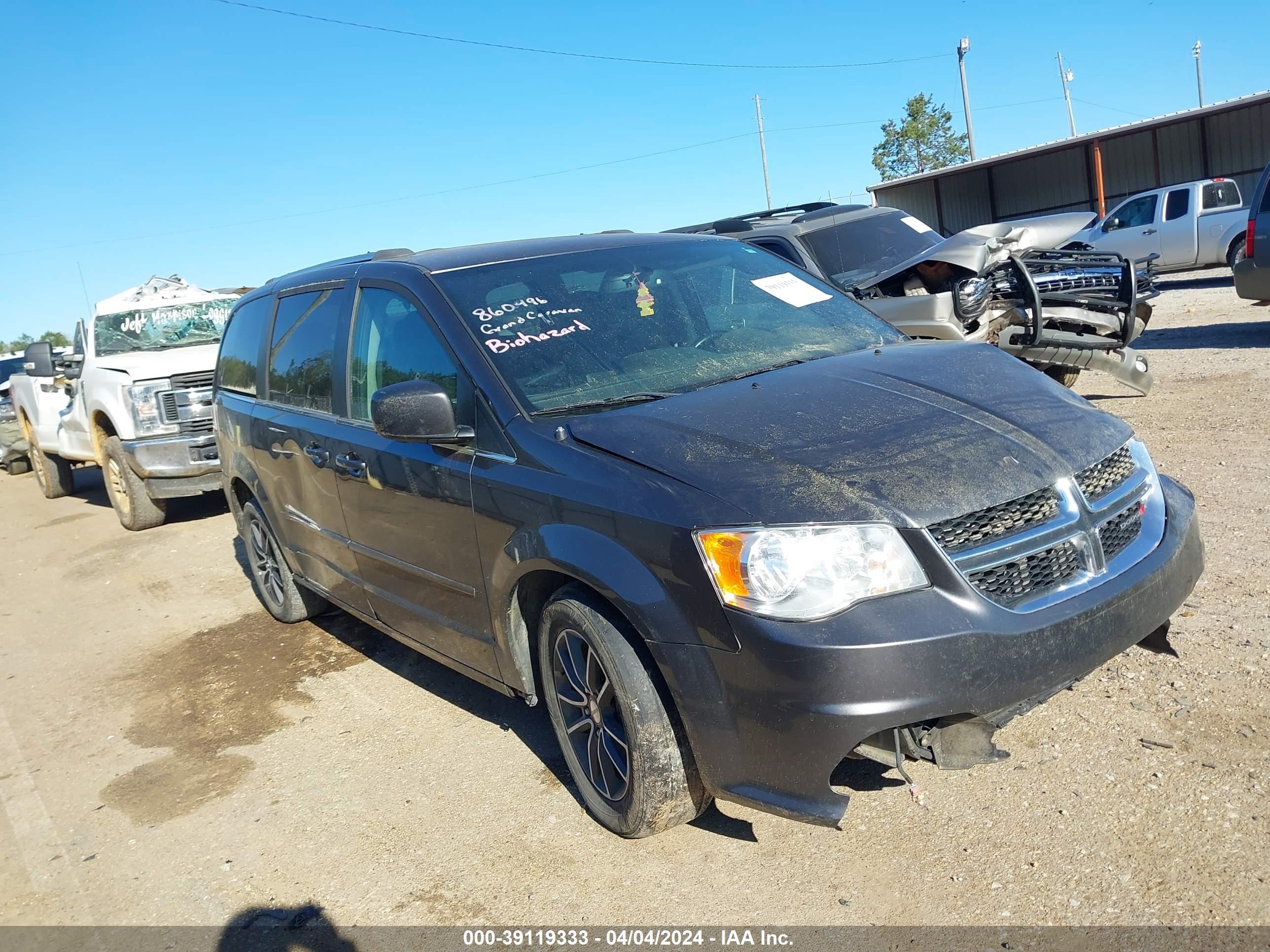 DODGE CARAVAN 2017 2c4rdgcg4hr860496