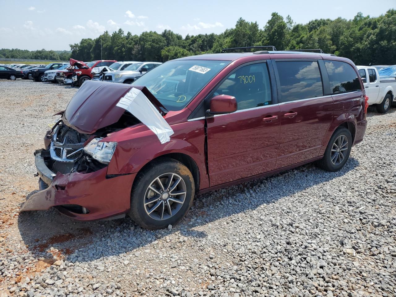 DODGE CARAVAN 2017 2c4rdgcg6hr617093