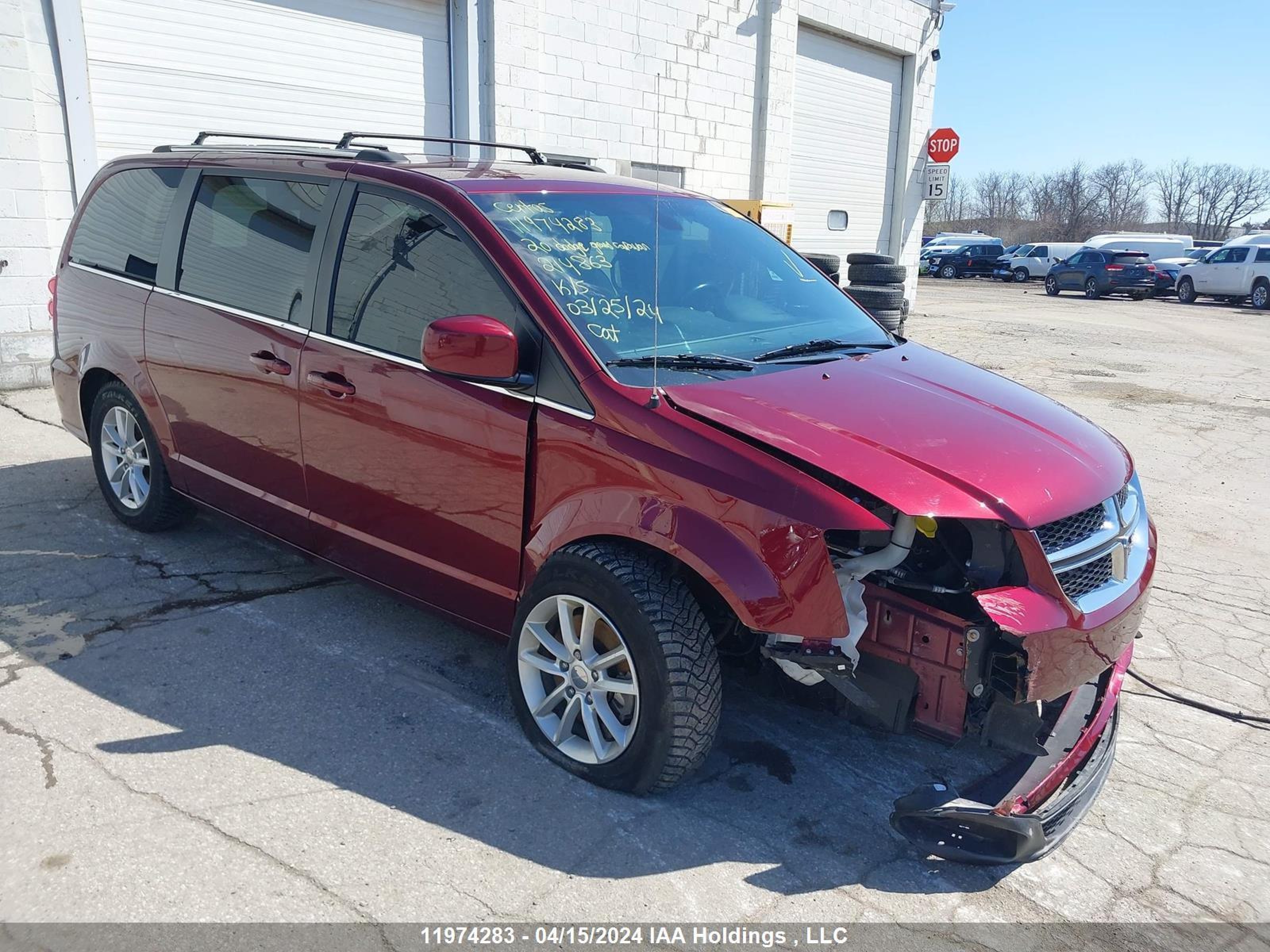 DODGE CARAVAN 2020 2c4rdgcg7lr214863