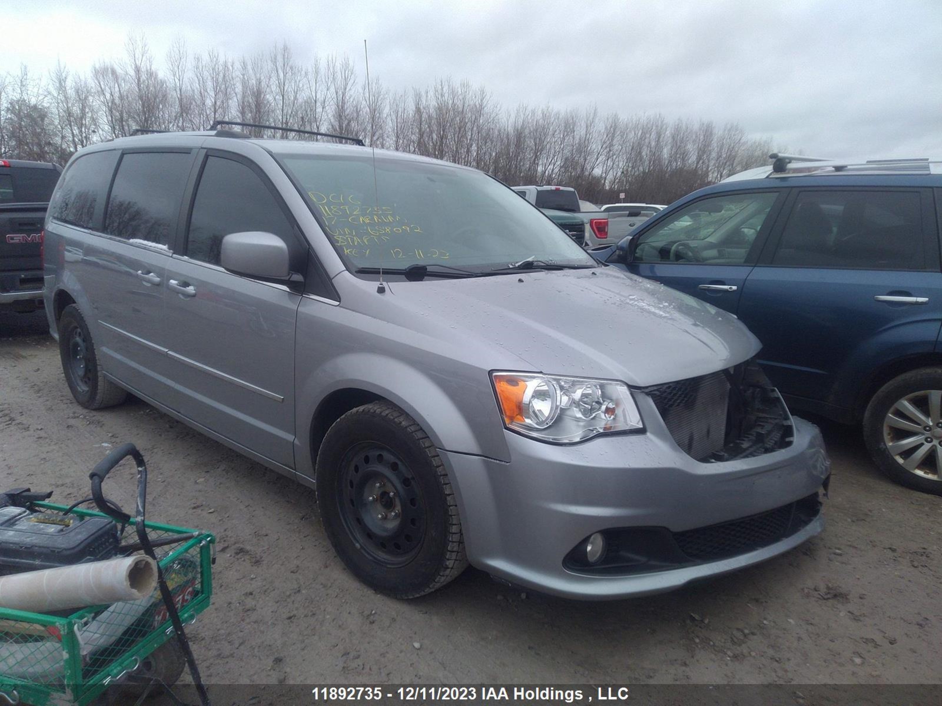 DODGE CARAVAN 2017 2c4rdgdg2hr658092