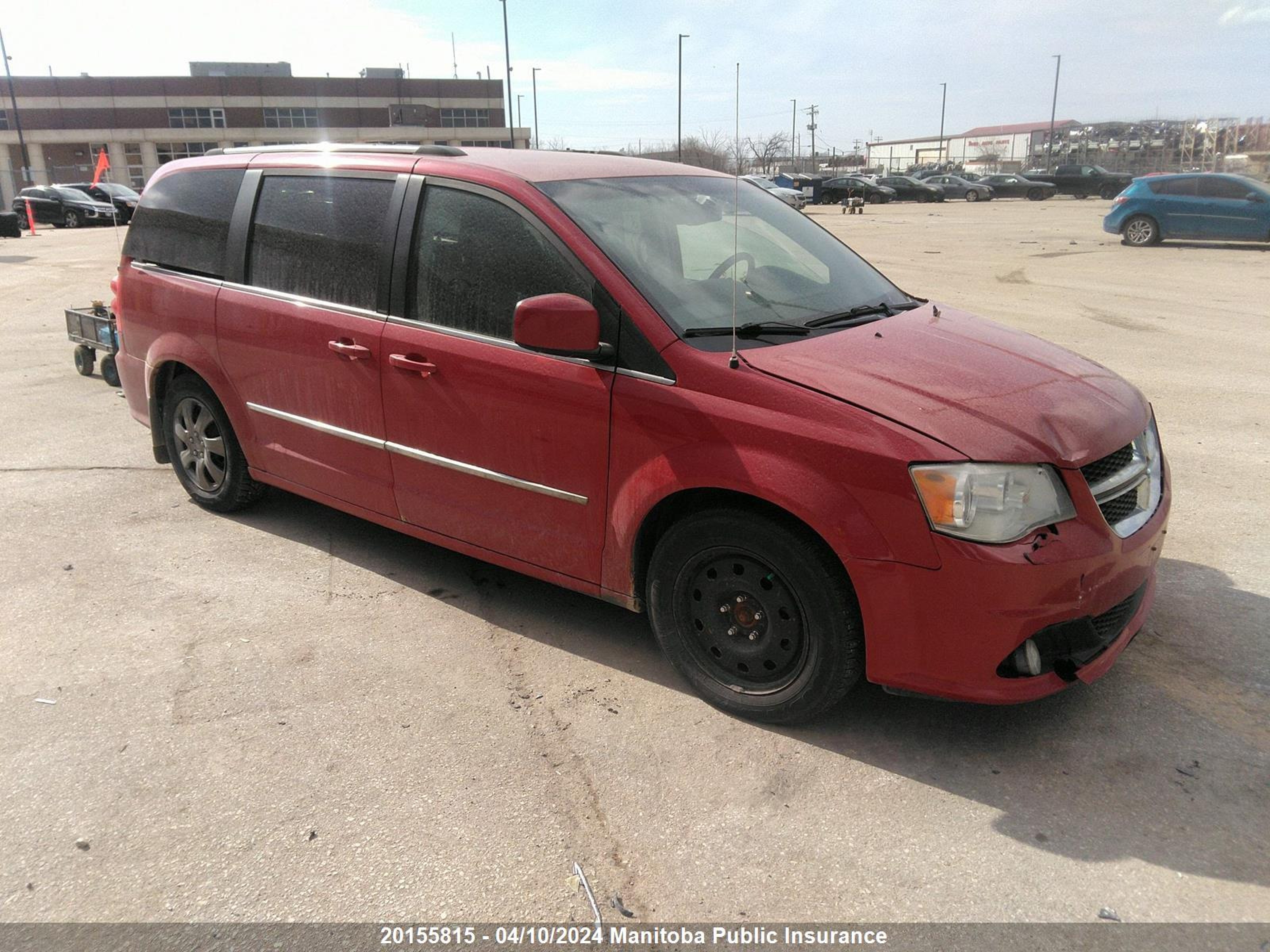 DODGE CARAVAN 2012 2c4rdgdg4cr192576