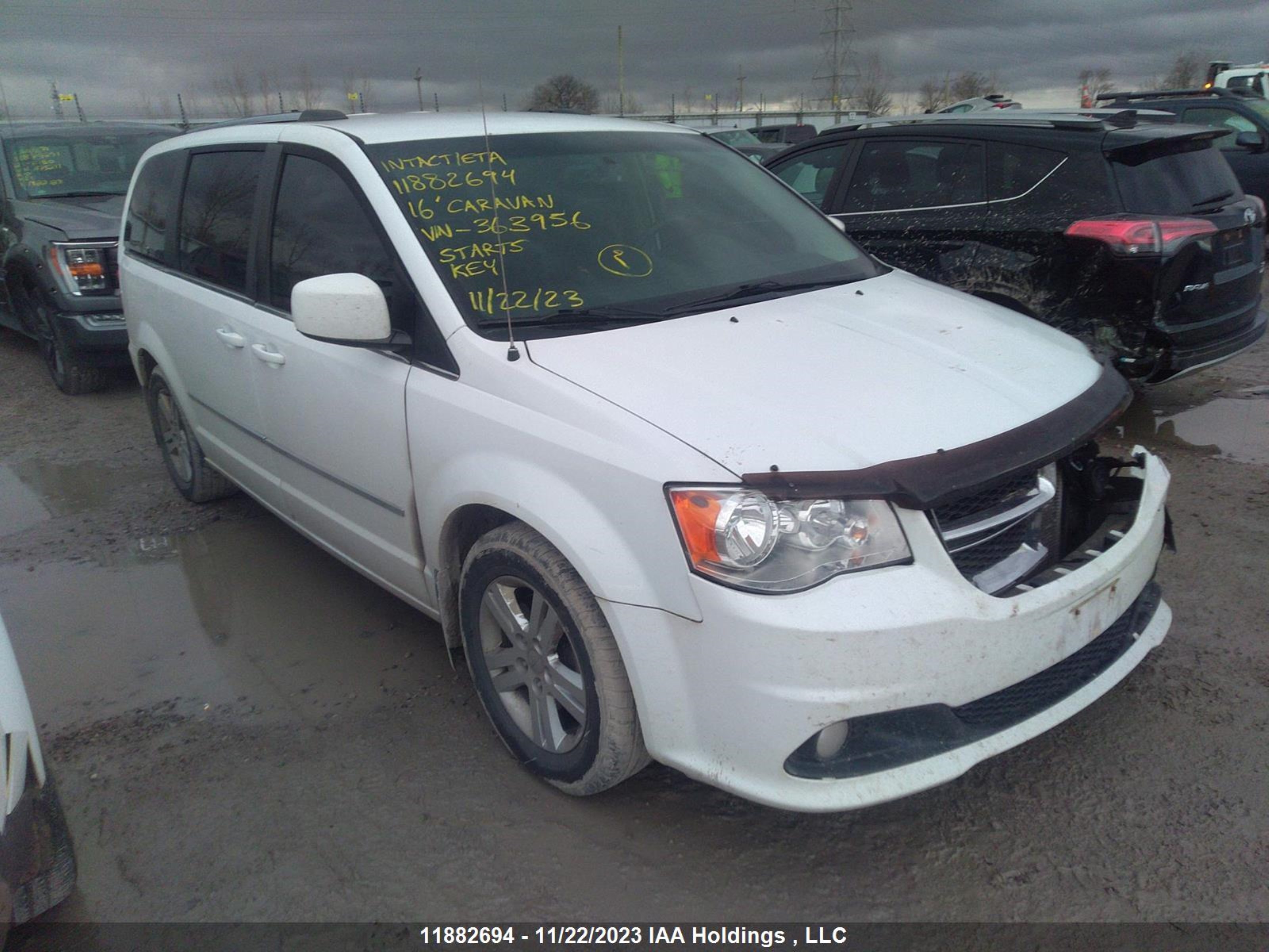 DODGE CARAVAN 2016 2c4rdgdg7gr363956