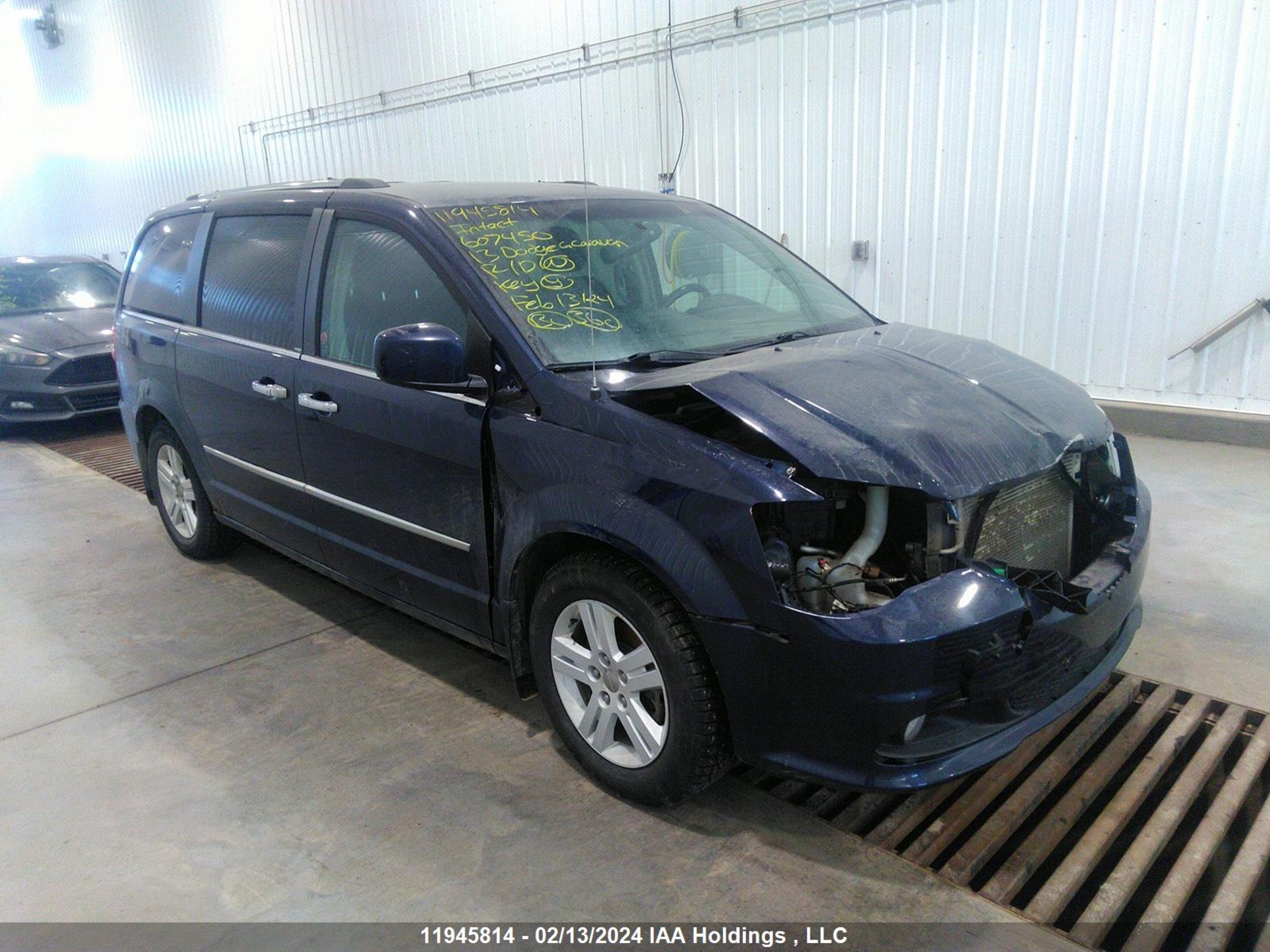 DODGE CARAVAN 2013 2c4rdgdg8dr607450