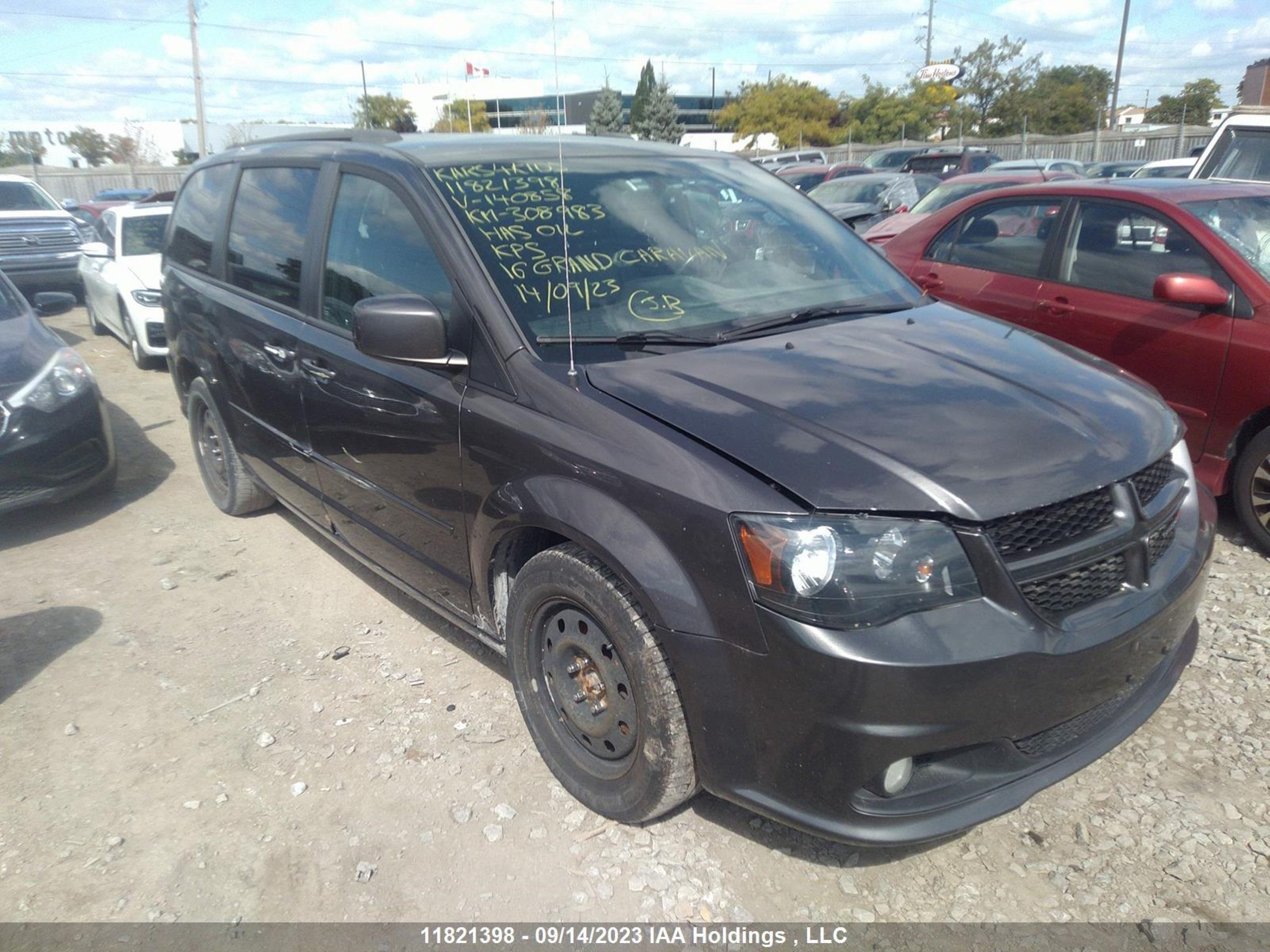 DODGE CARAVAN 2016 2c4rdgeg1gr140858