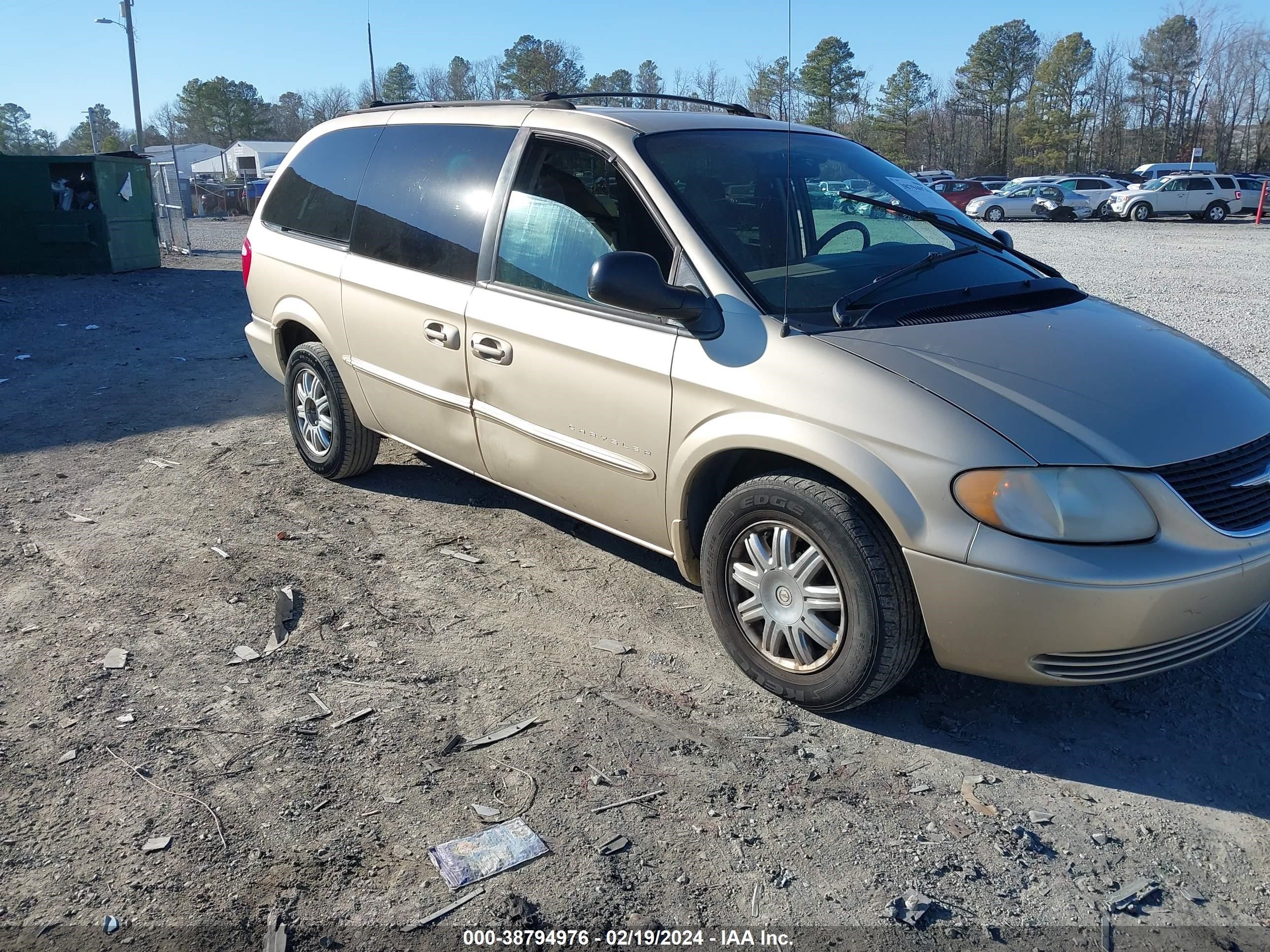 CHRYSLER TOWN & COUNTRY 2001 2c8gp44gx1r116207