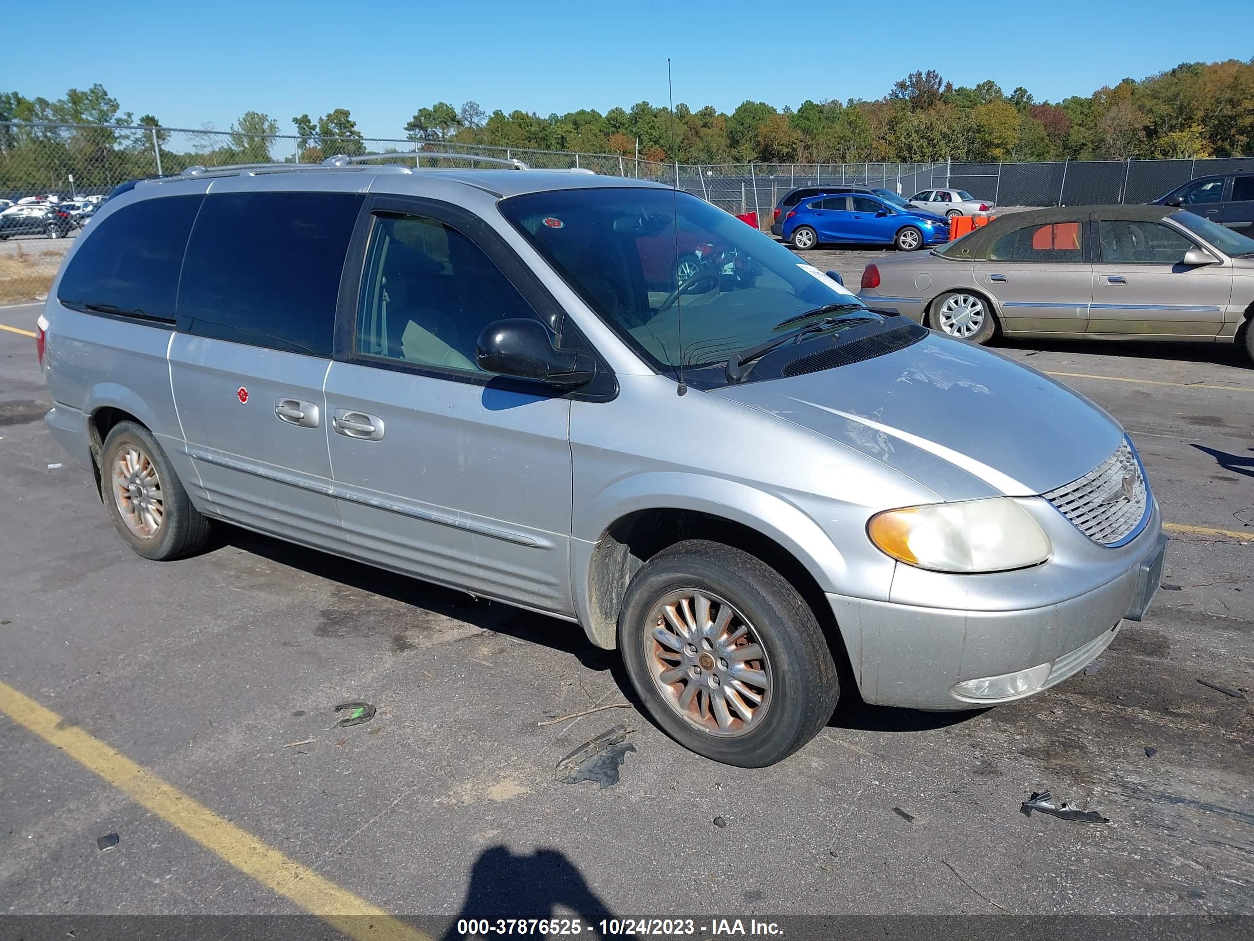 CHRYSLER TOWN & COUNTRY 2002 2c8gp64l22r537588