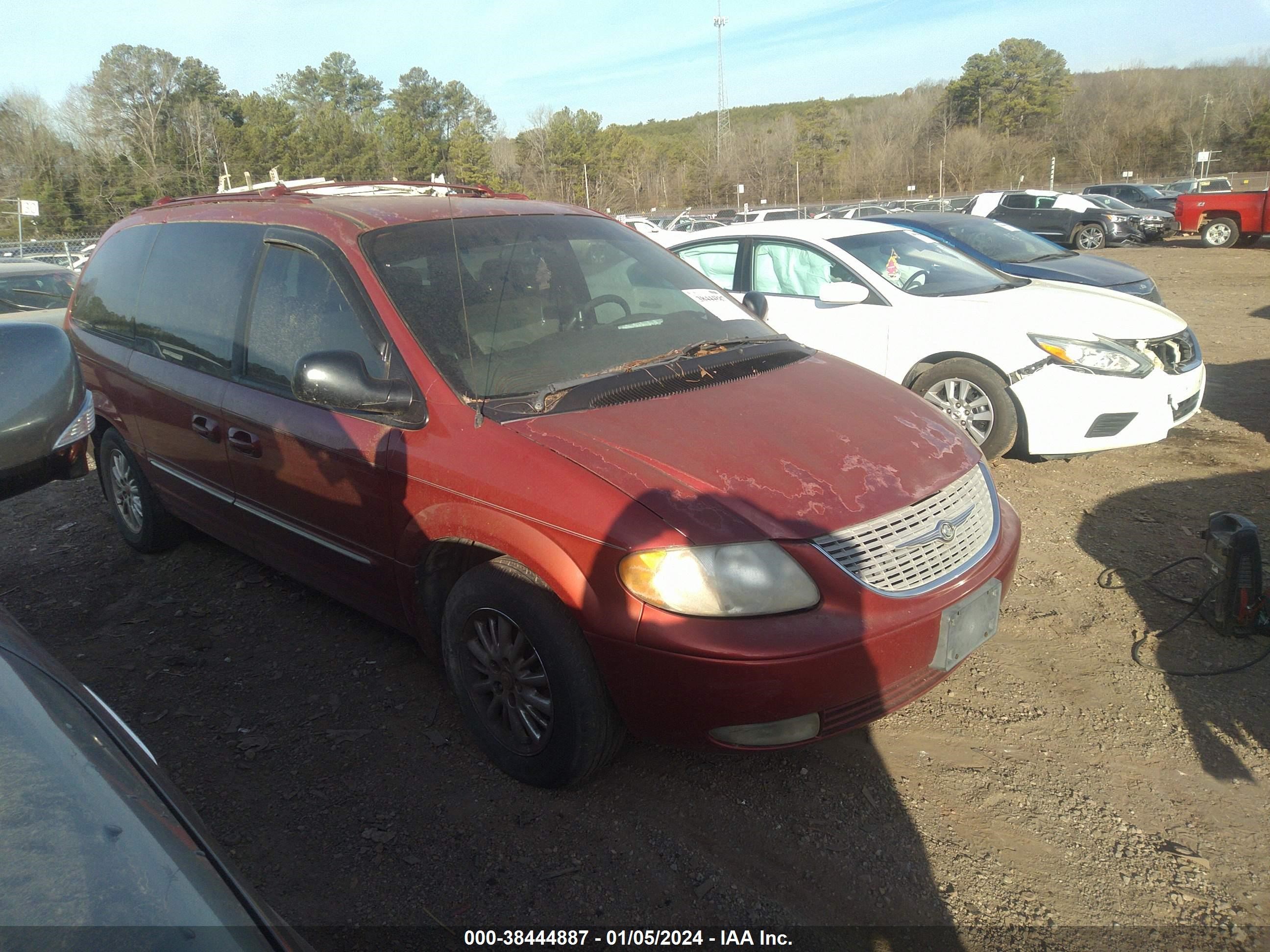 CHRYSLER TOWN & COUNTRY 2002 2c8gp64l52r606208