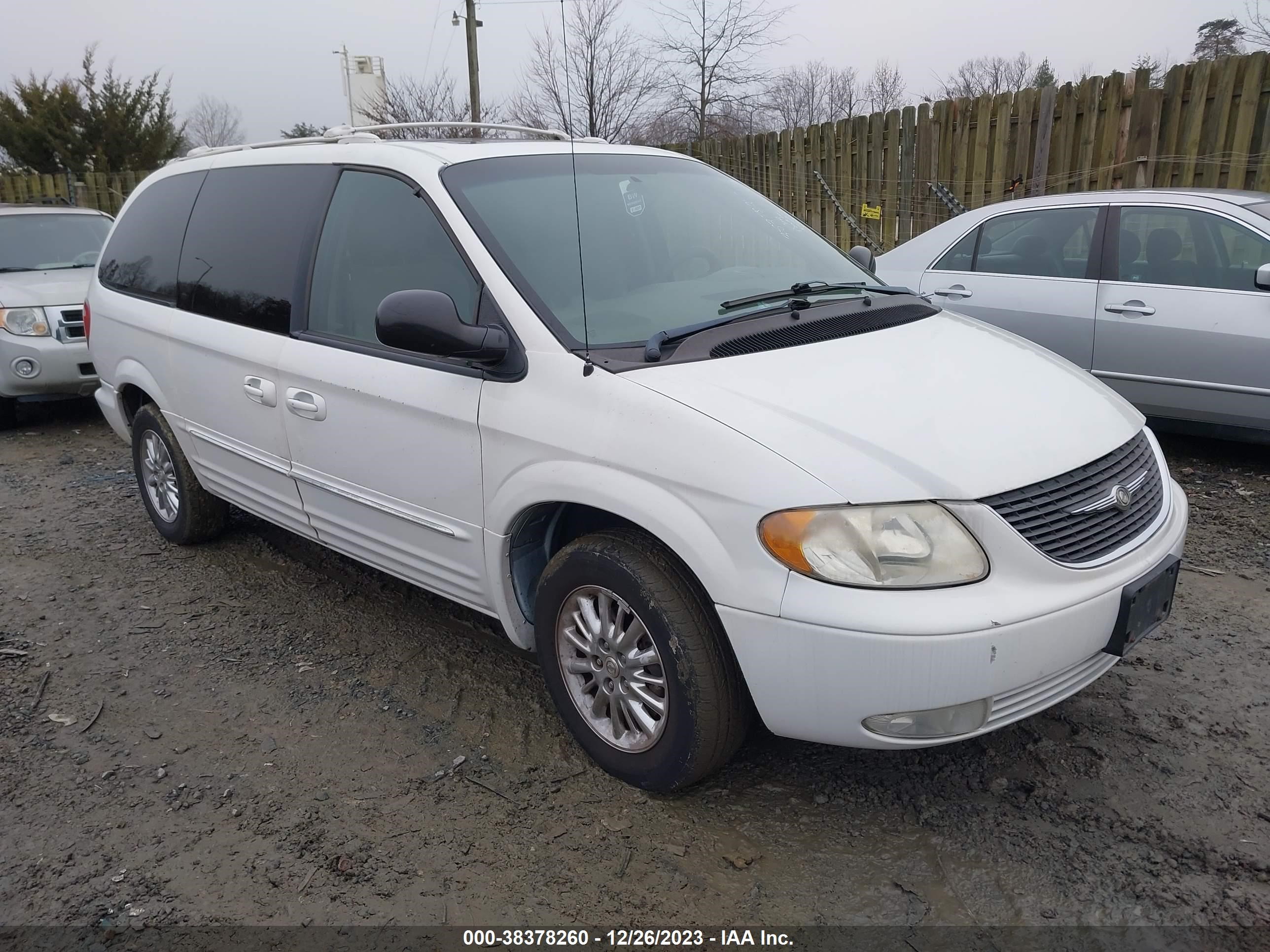 CHRYSLER TOWN & COUNTRY 2003 2c8gp64l63r216574