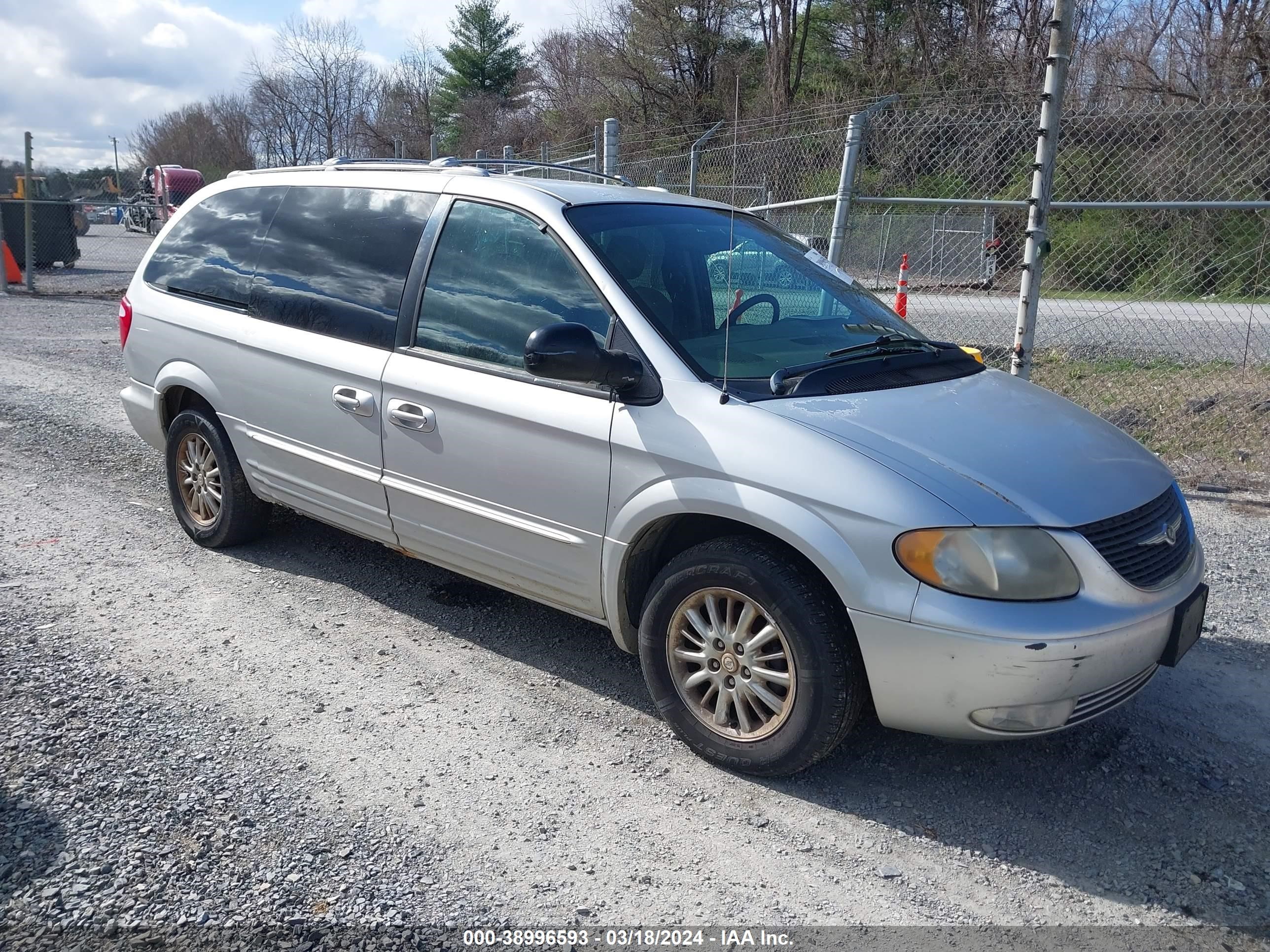 CHRYSLER TOWN & COUNTRY 2003 2c8gt64l23r121358