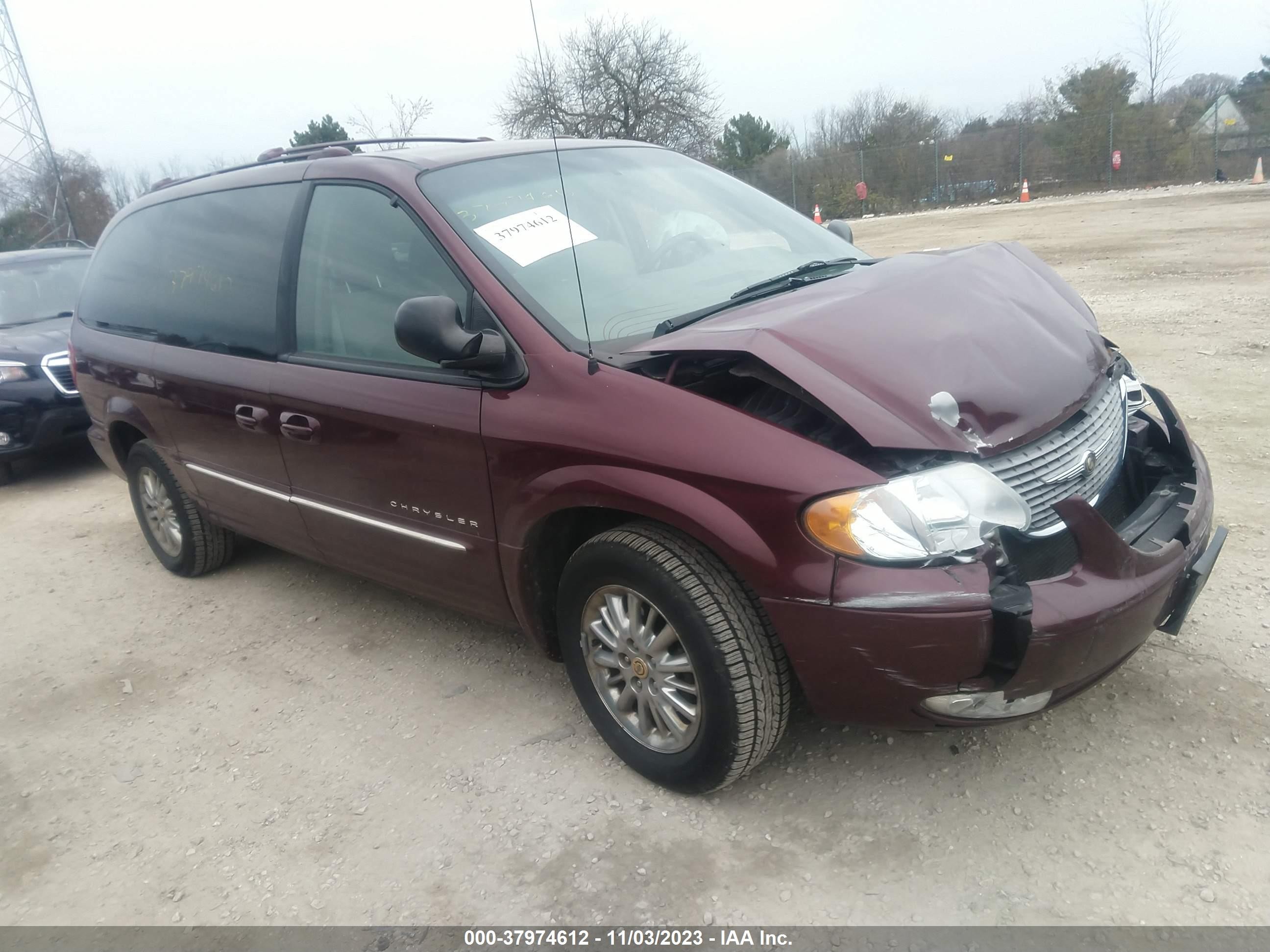 CHRYSLER TOWN & COUNTRY 2001 2c8gt64lx1r192661