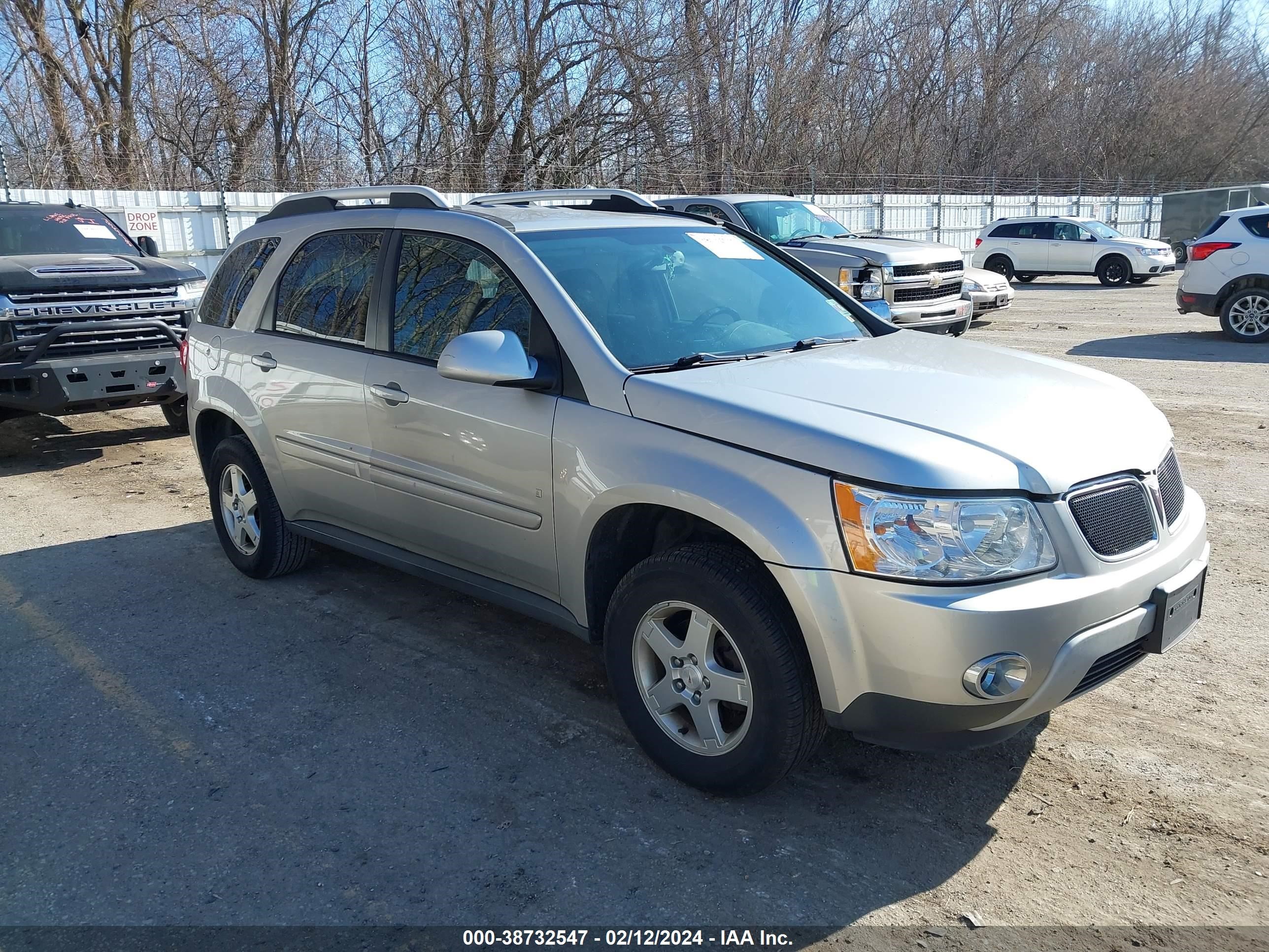 PONTIAC TORRENT 2008 2ckdl33f386013802