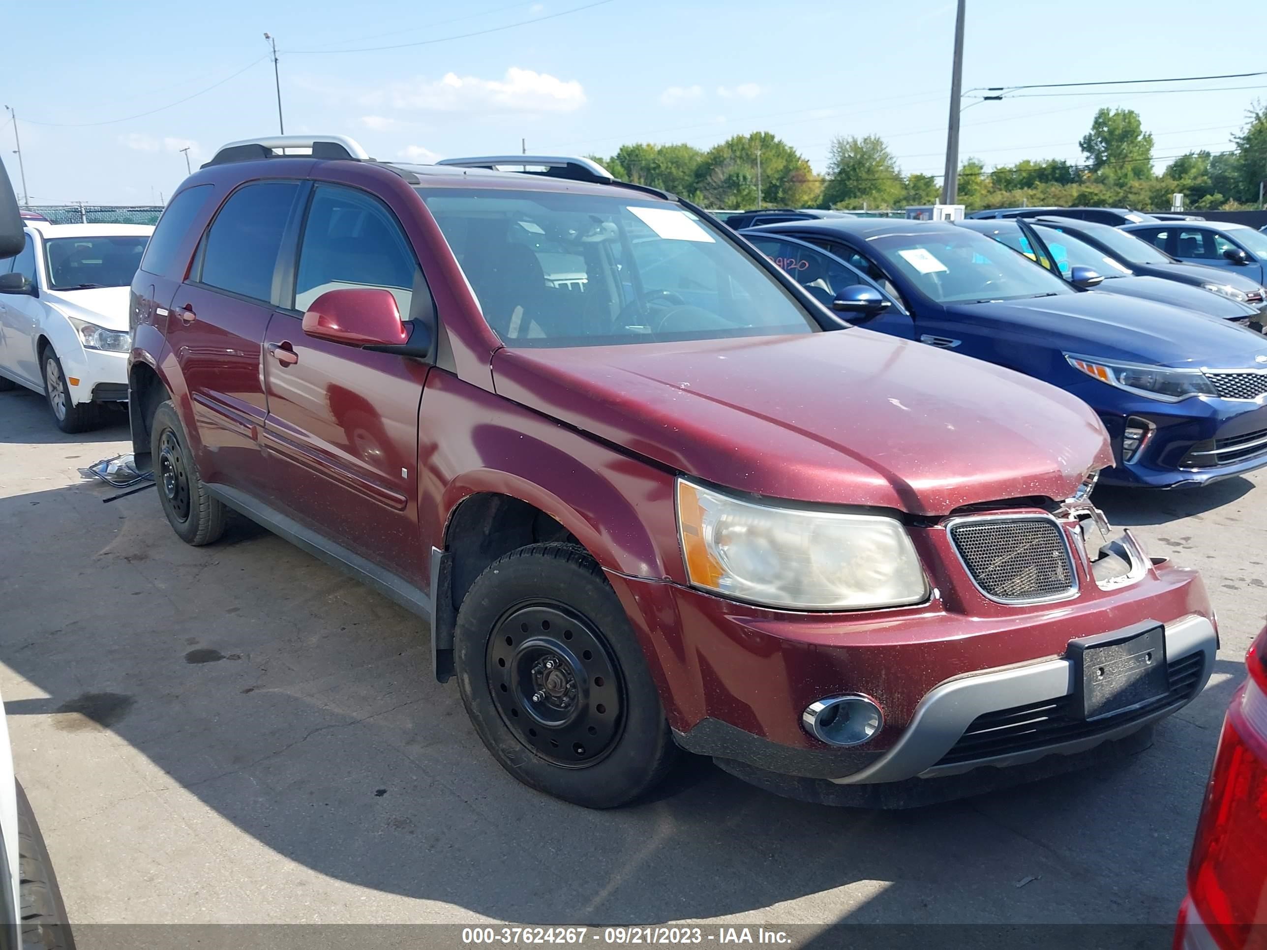 PONTIAC TORRENT 2008 2ckdl33f386057878