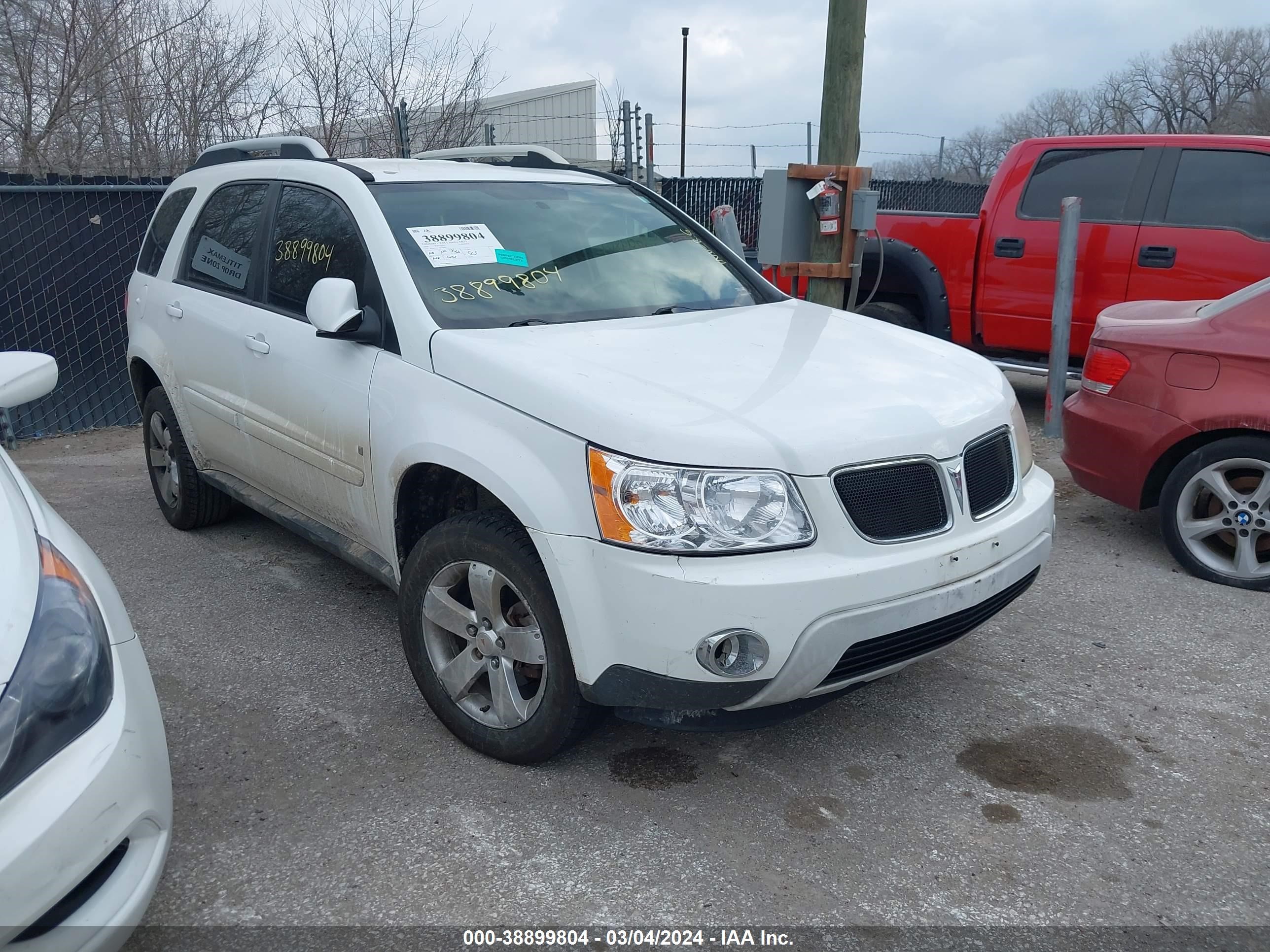 PONTIAC TORRENT 2008 2ckdl33f386342063