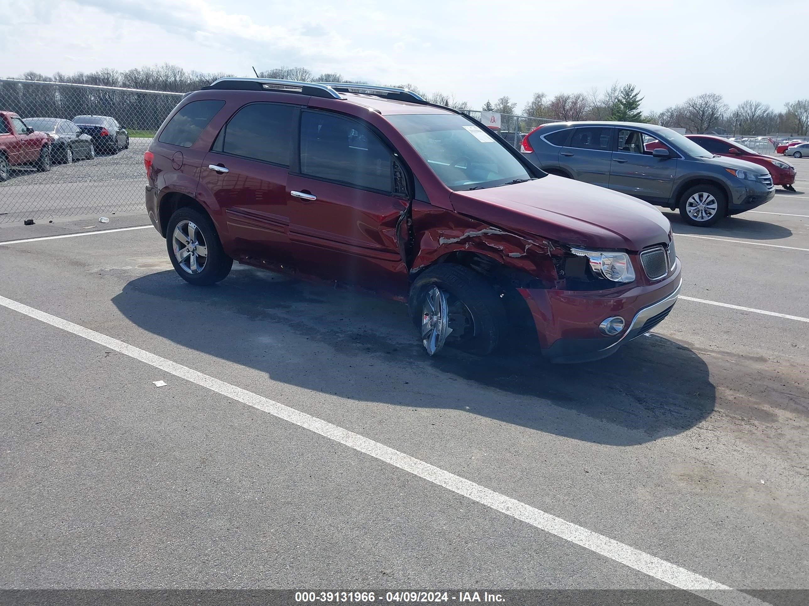 PONTIAC TORRENT 2008 2ckdl33f586044422