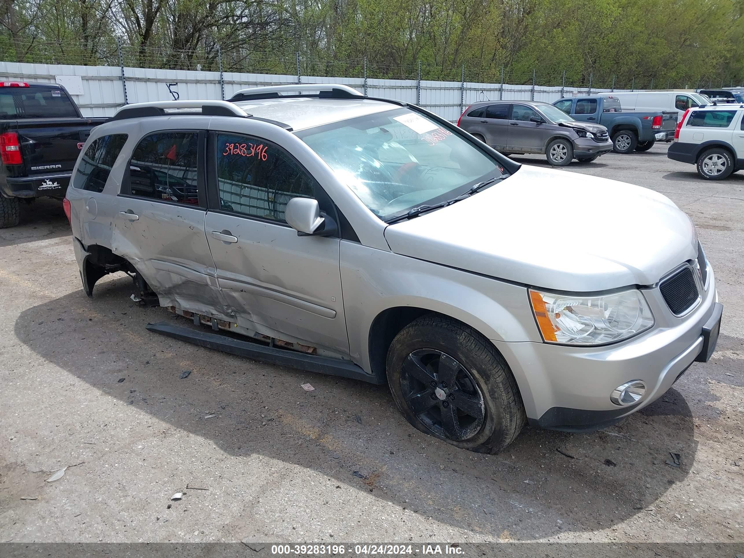 PONTIAC TORRENT 2008 2ckdl43f186283035