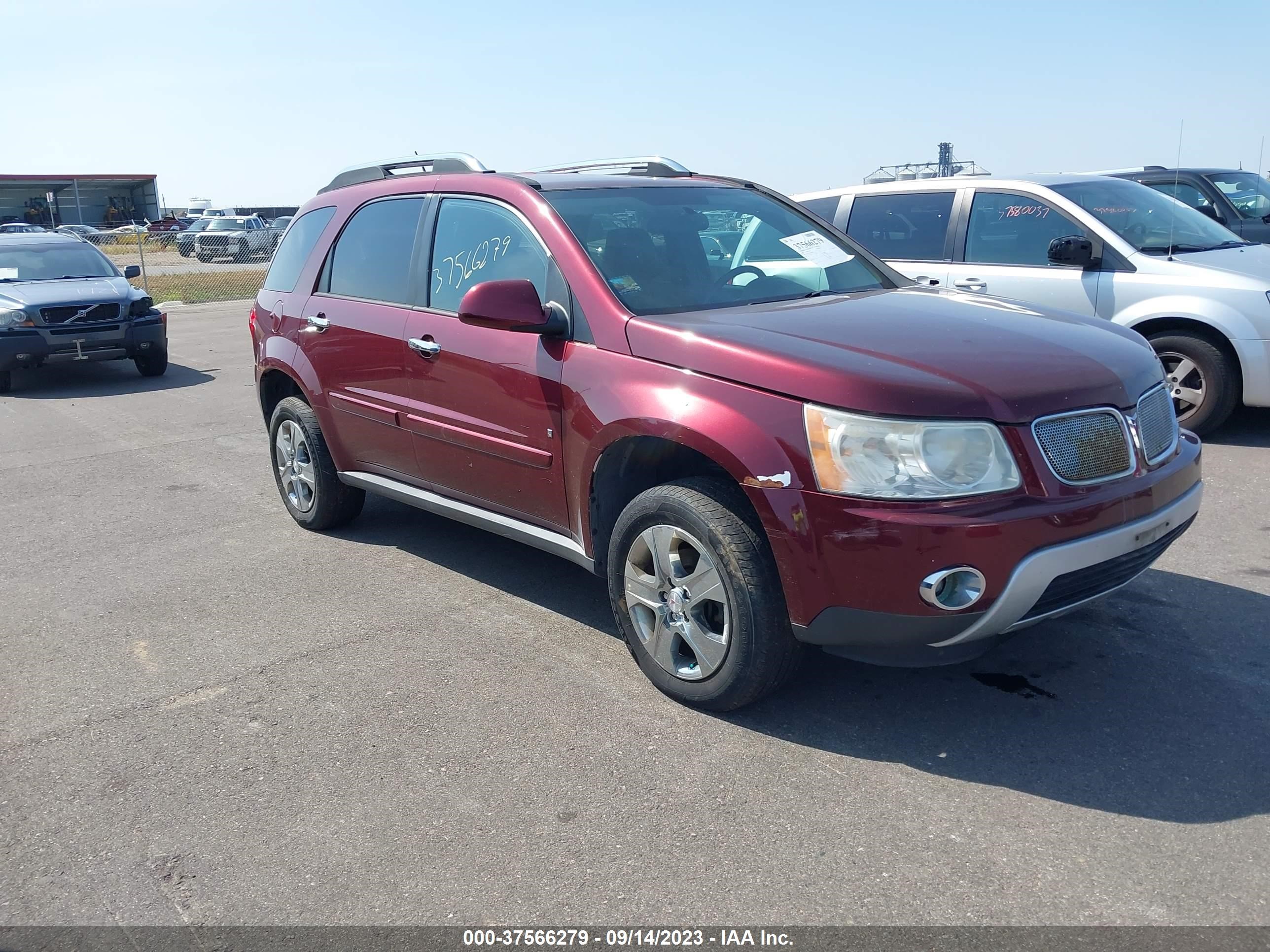 PONTIAC TORRENT 2009 2ckdl43f296205607