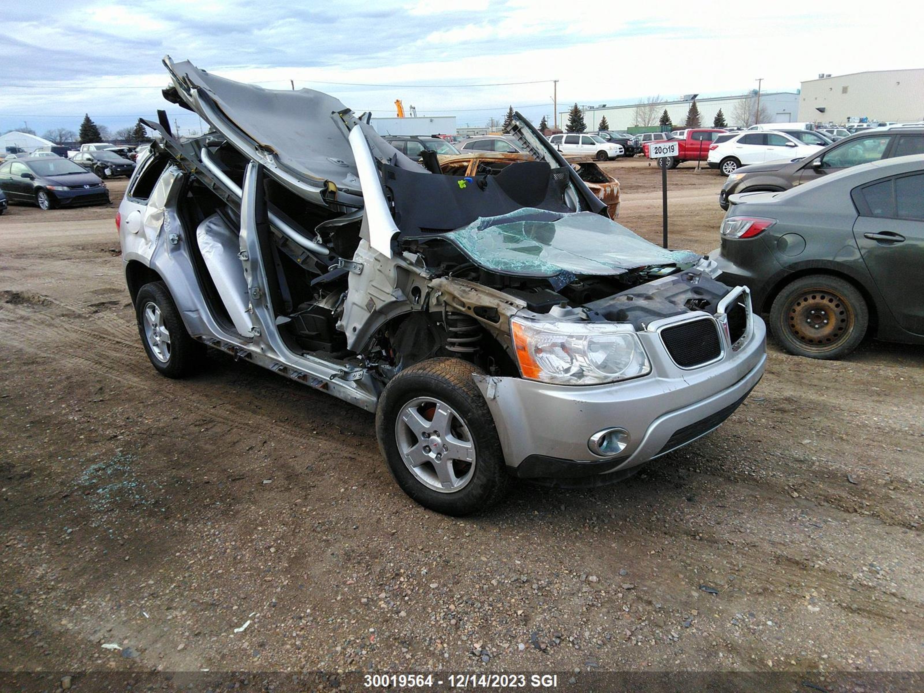 PONTIAC TORRENT 2008 2ckdl43fx86026777