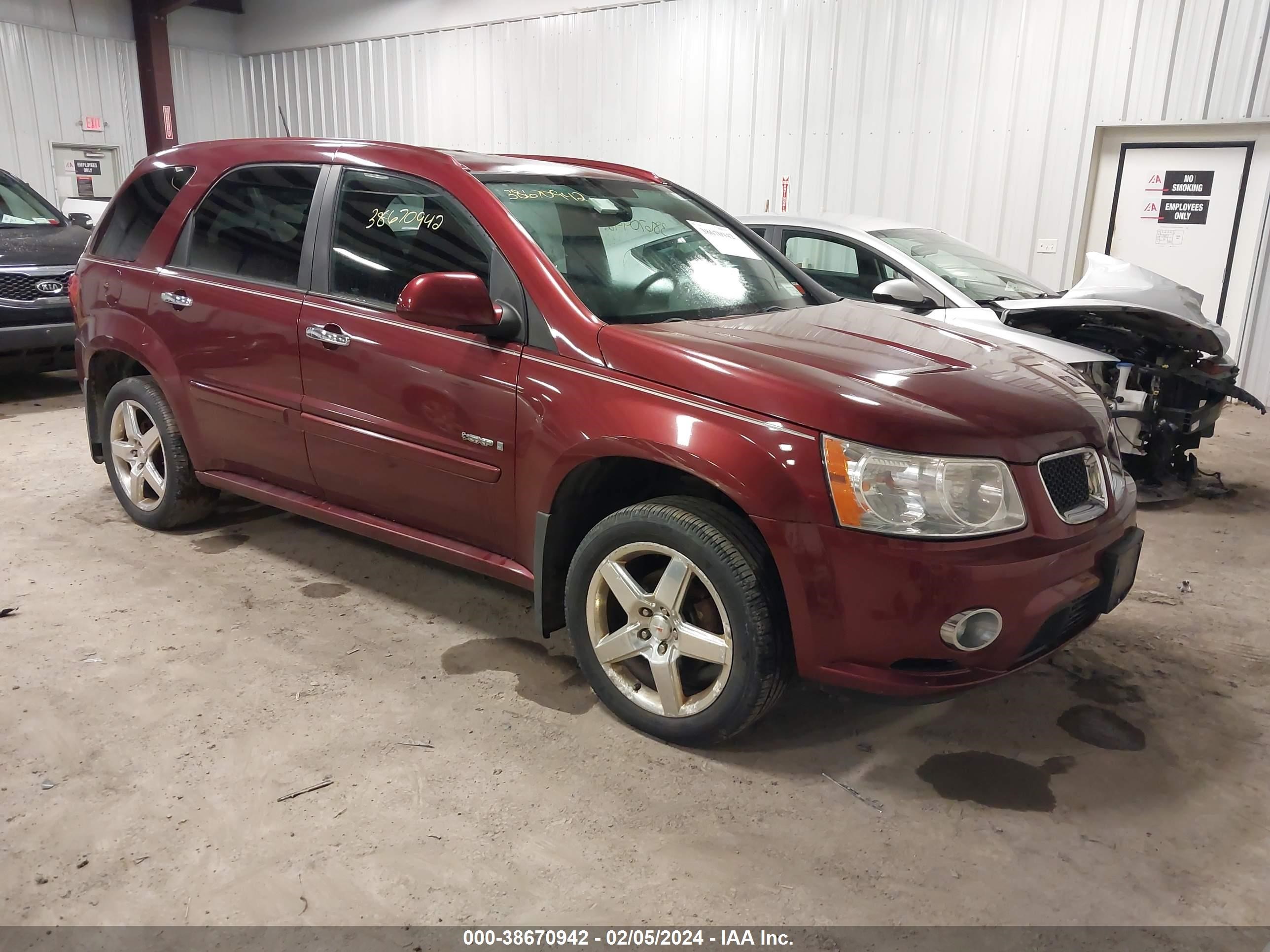 PONTIAC TORRENT 2008 2ckdl537786012933