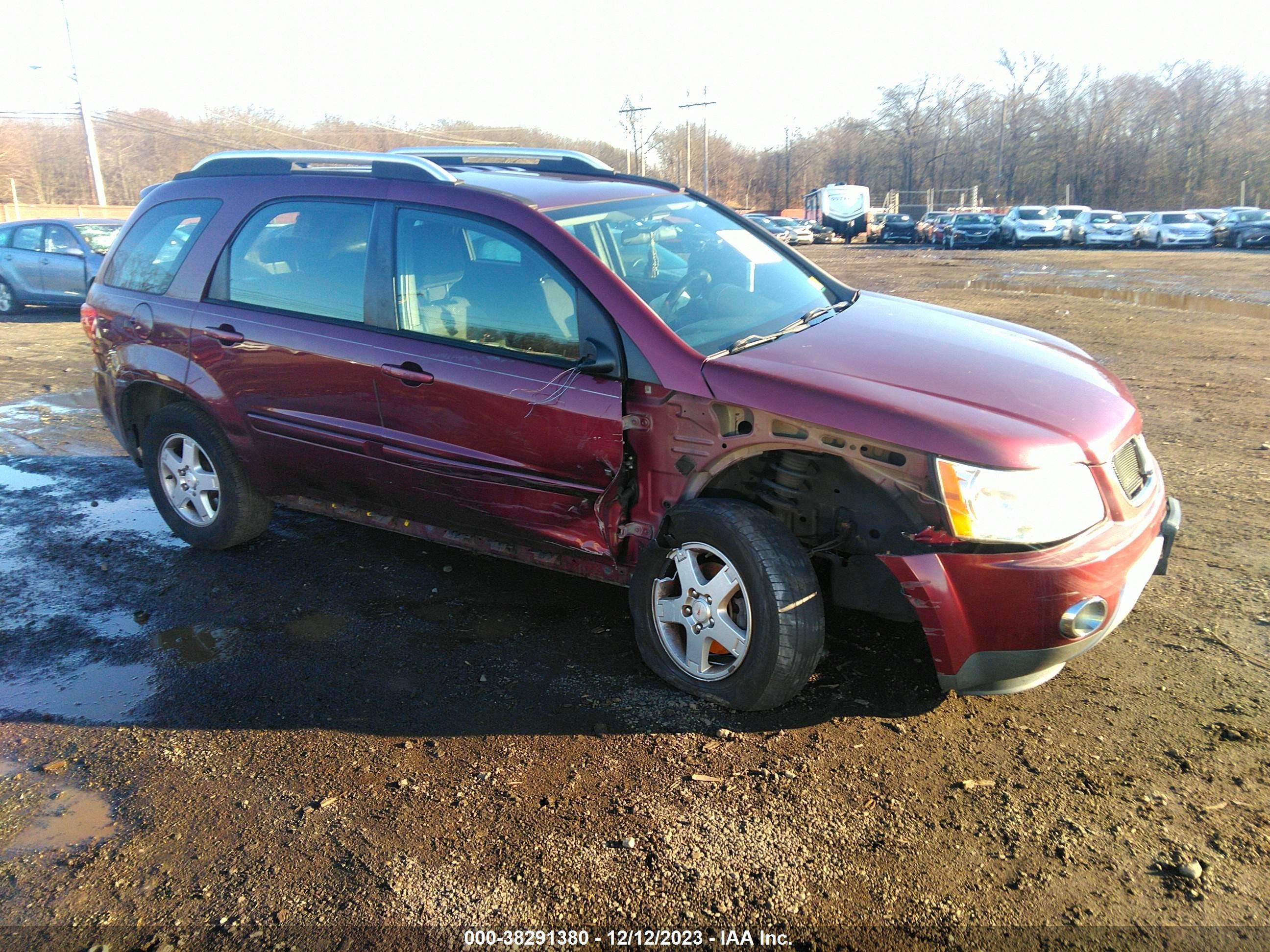 PONTIAC TORRENT 2007 2ckdl63f076081877