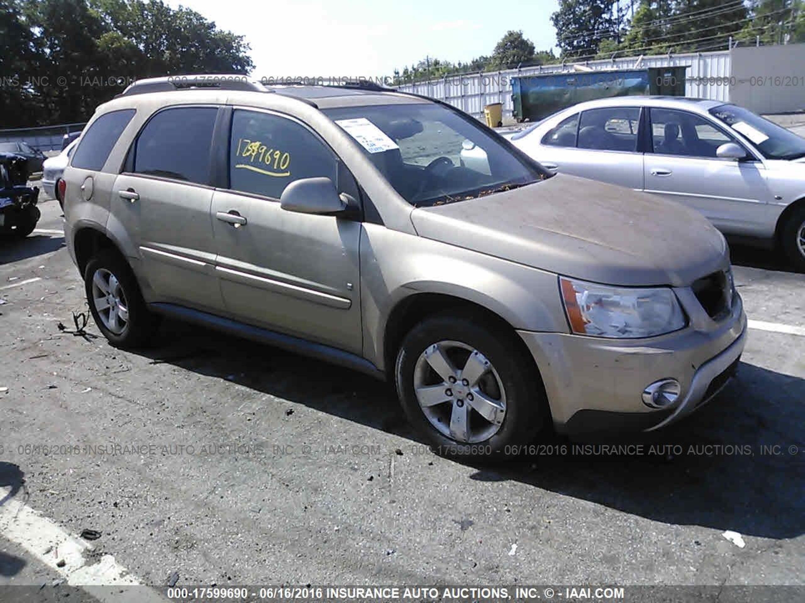 PONTIAC TORRENT 2007 2ckdl63f576084290