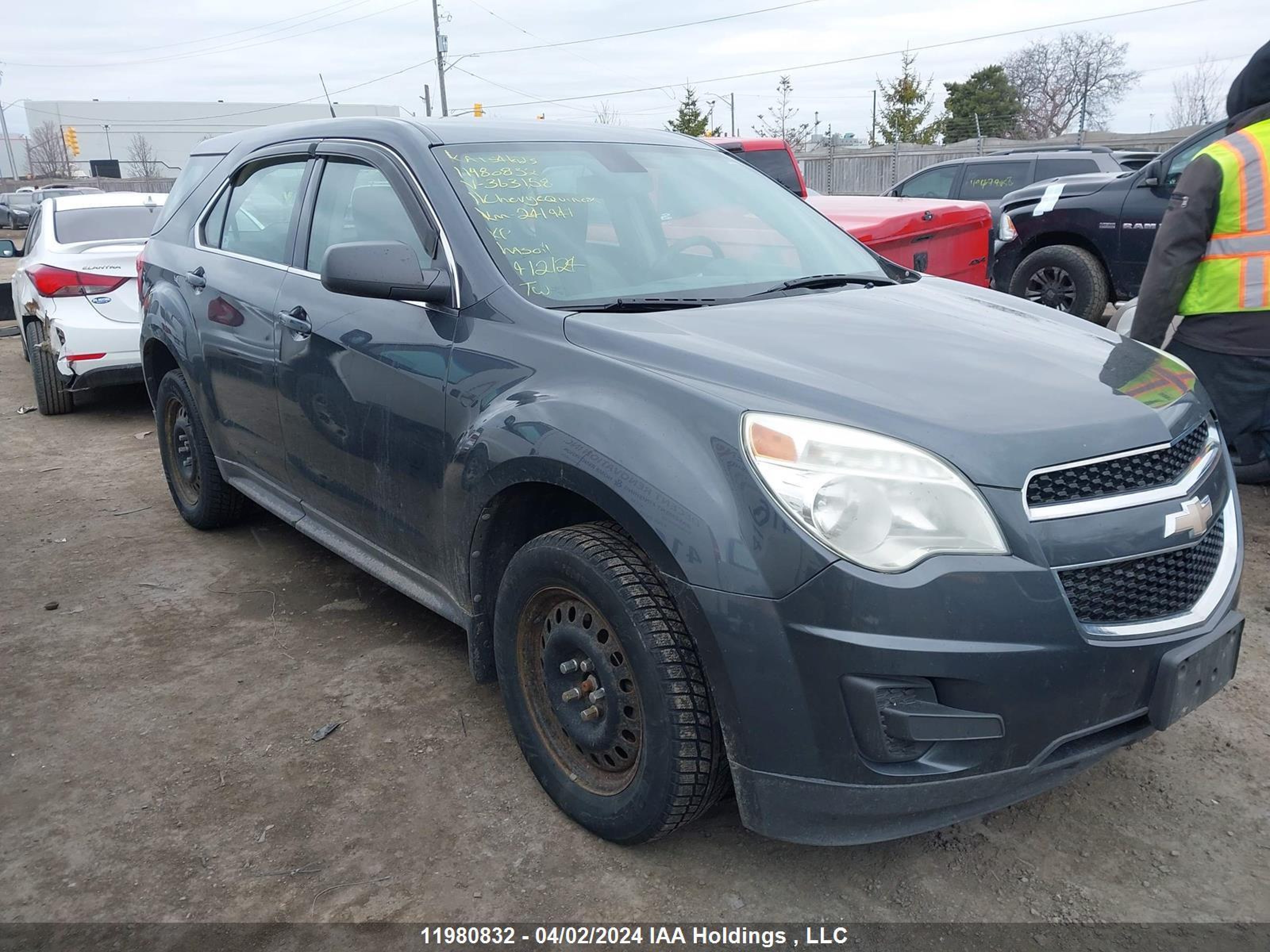 CHEVROLET EQUINOX 2011 2cnalbec6b6363158