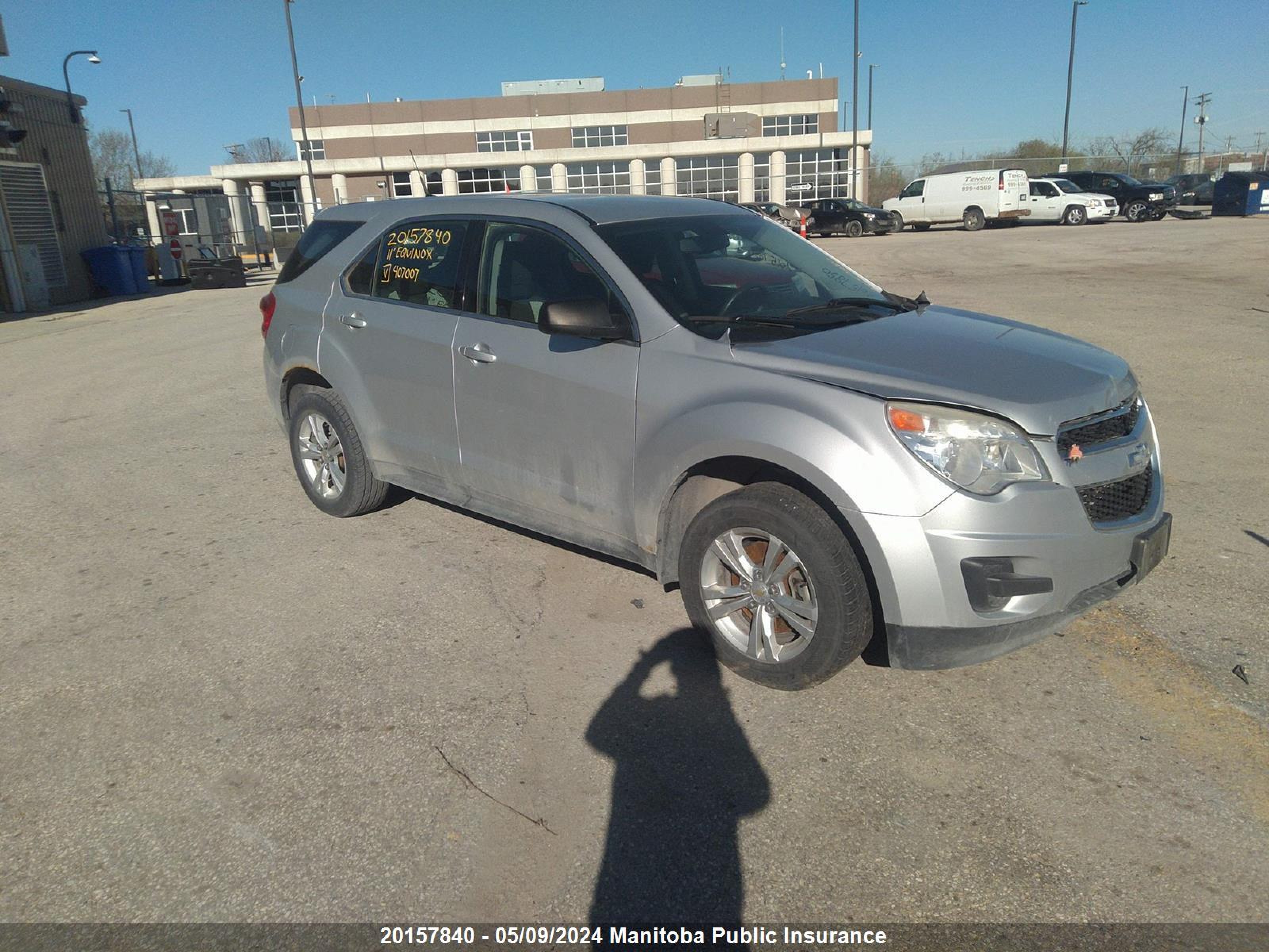 CHEVROLET EQUINOX 2011 2cnalbec9b6407007