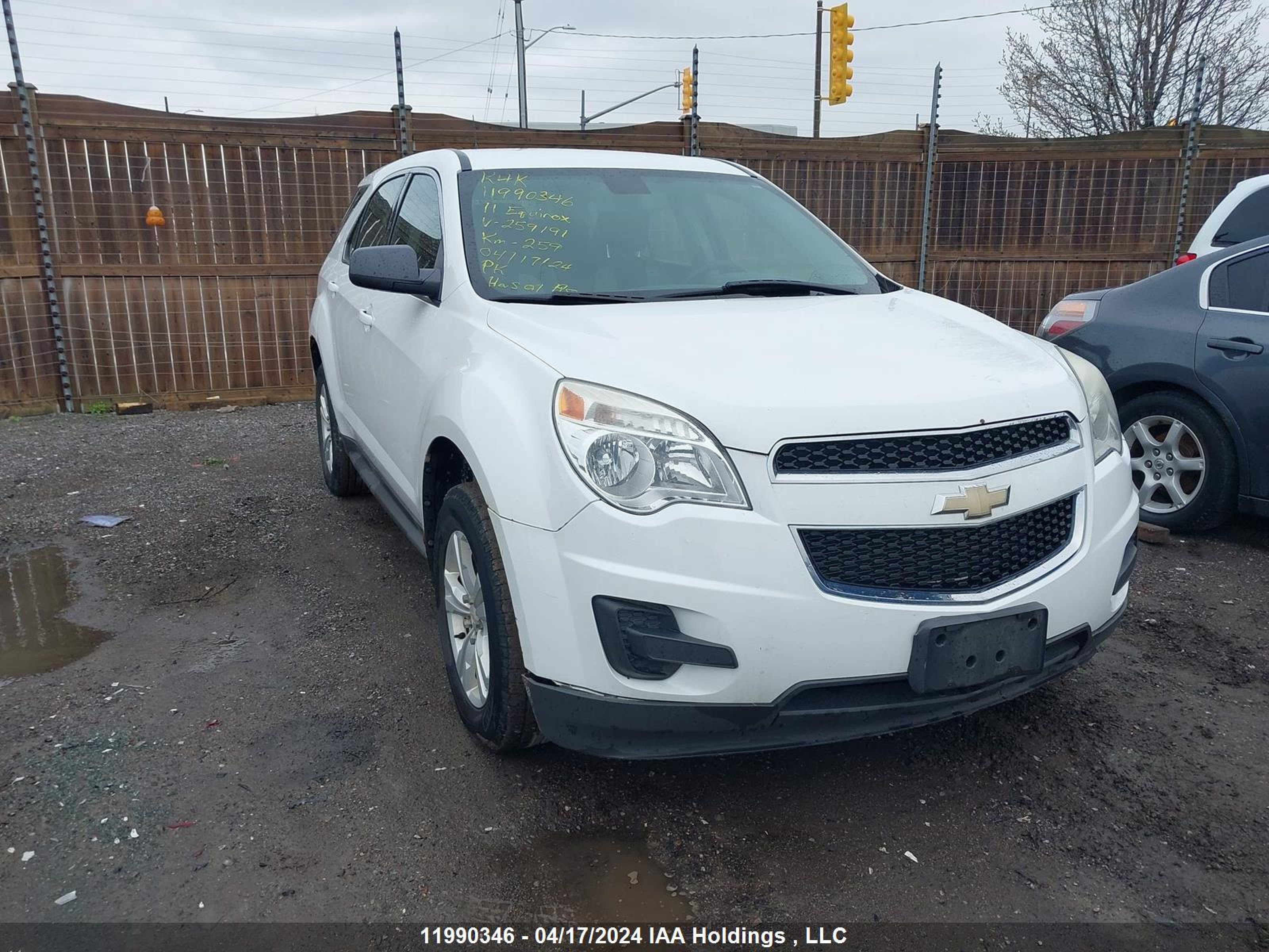 CHEVROLET EQUINOX 2011 2cnalbecxb6259191