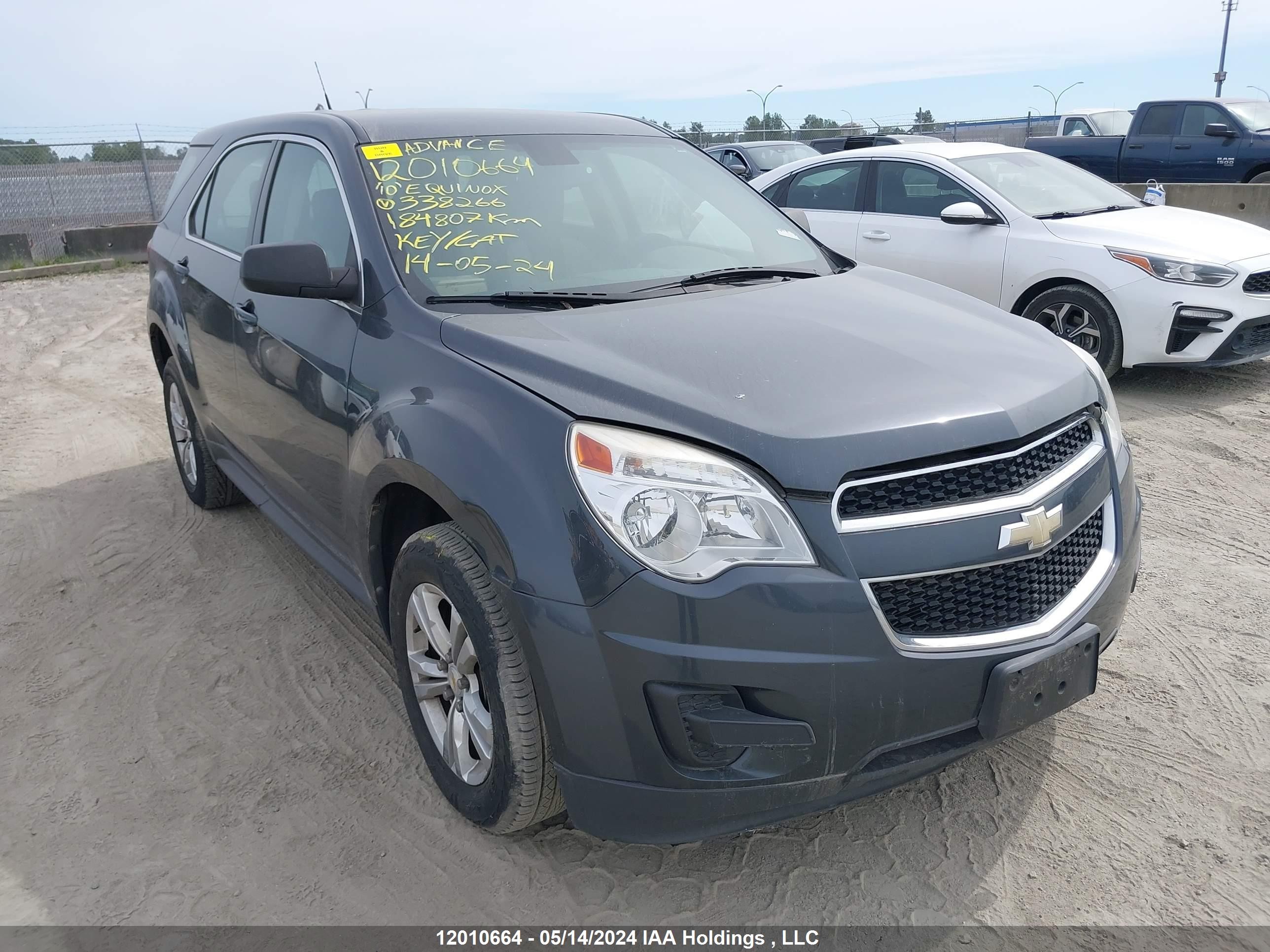 CHEVROLET EQUINOX 2010 2cnalbew4a6338266