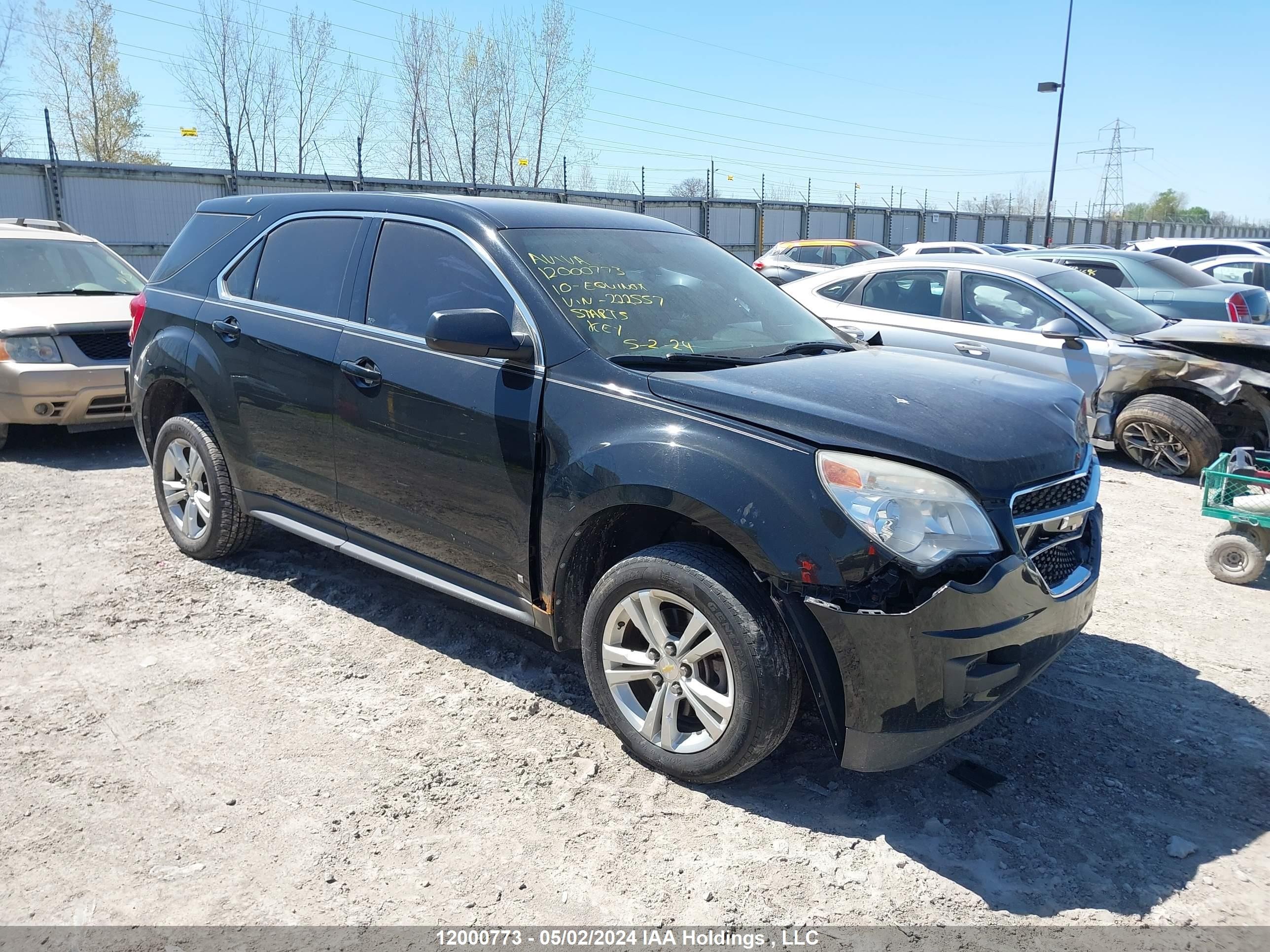 CHEVROLET EQUINOX 2010 2cnalbew5a6222557