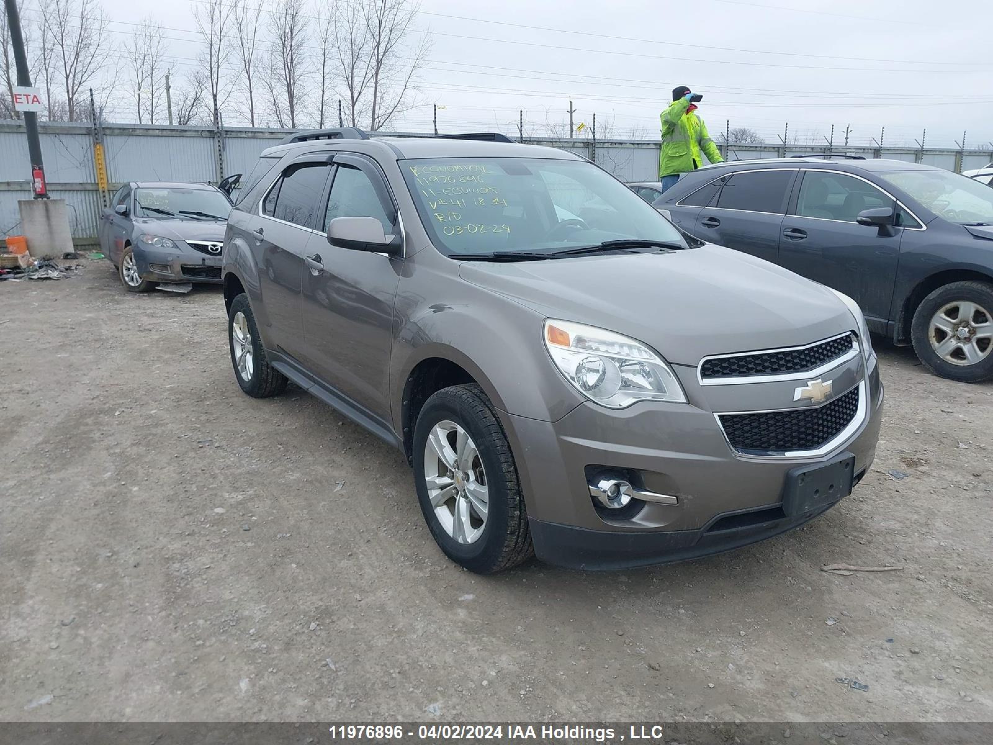 CHEVROLET EQUINOX 2011 2cnaldec4b6411834