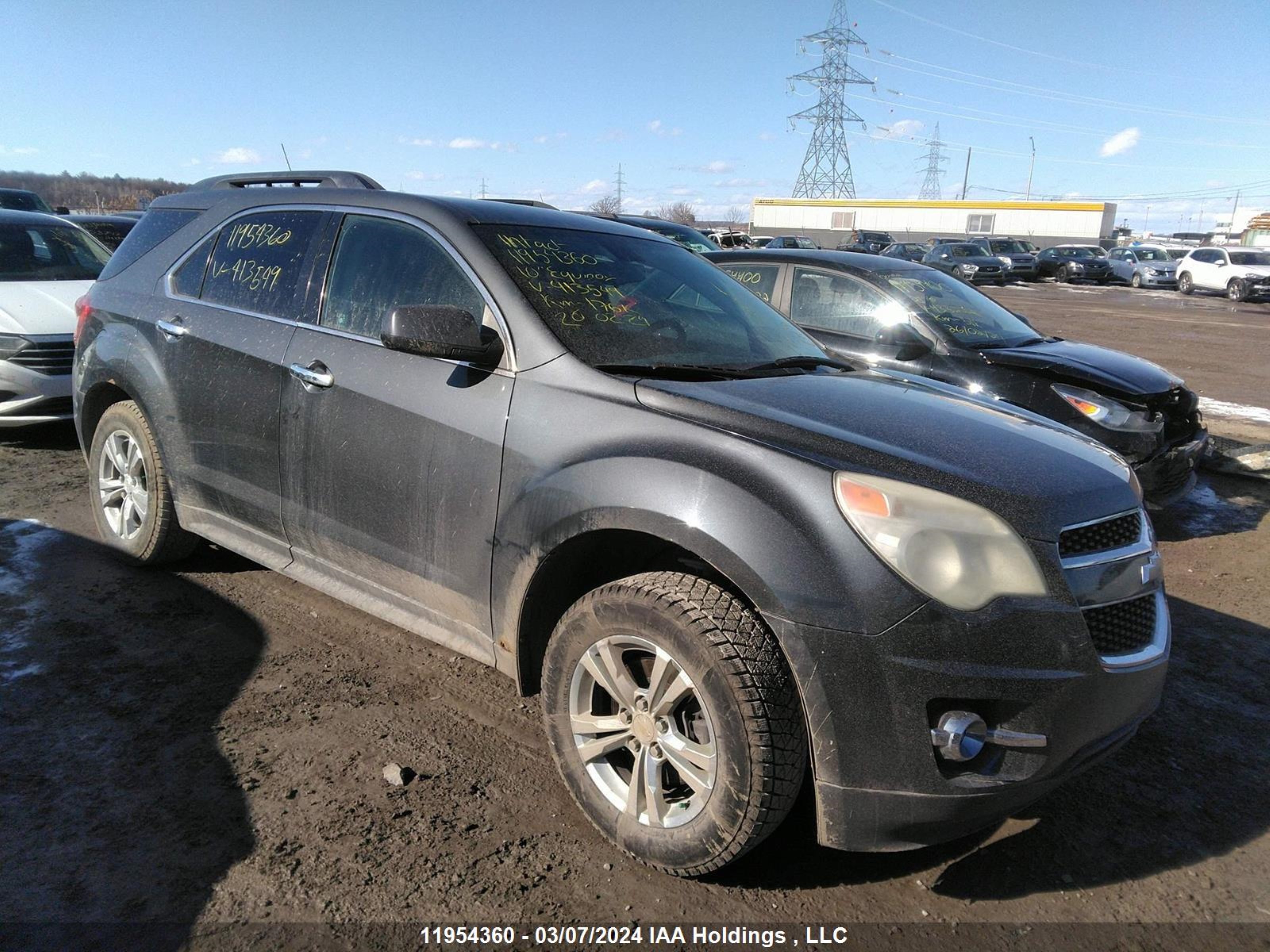 CHEVROLET EQUINOX 2010 2cnaldew3a6413549