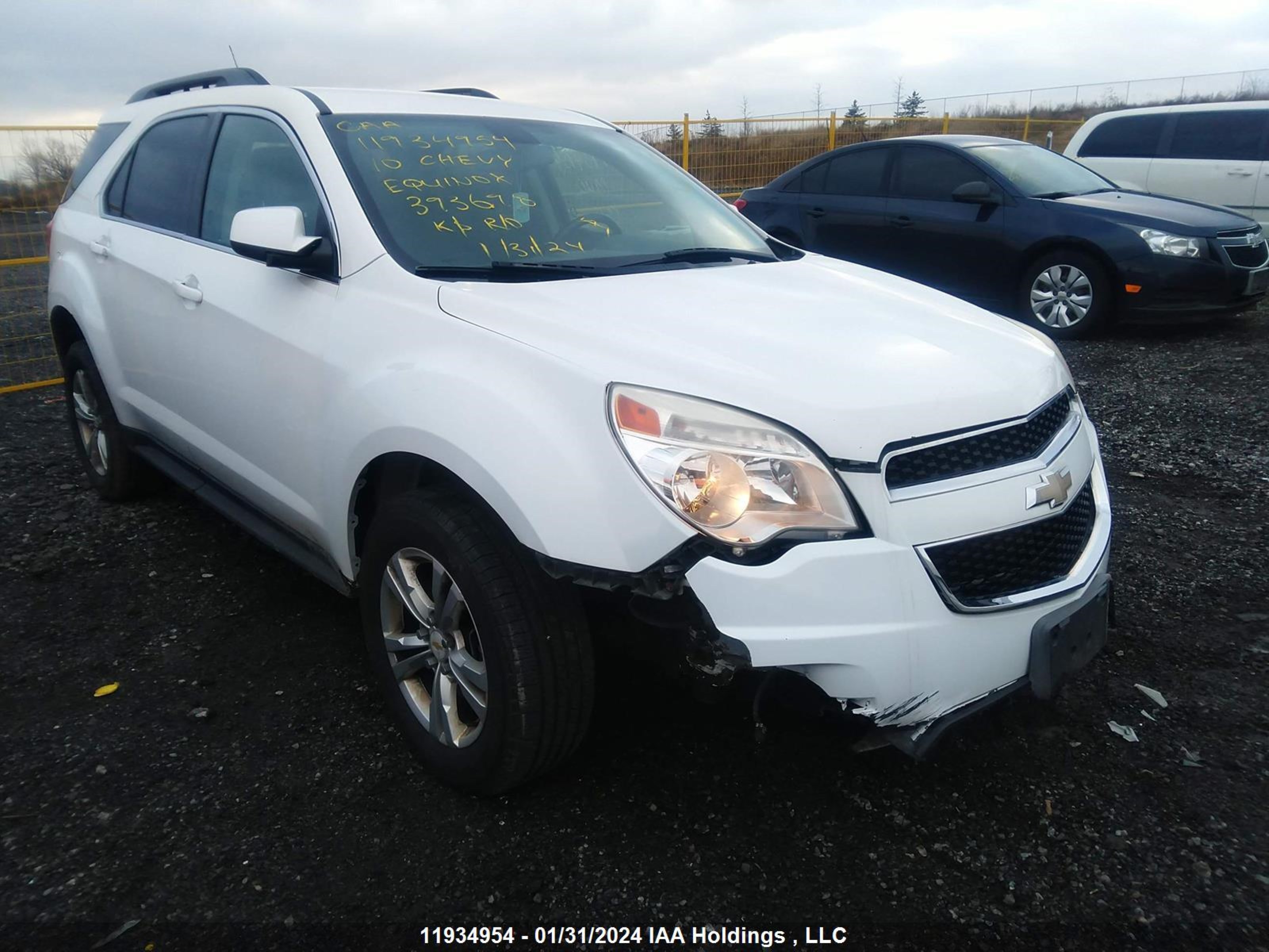 CHEVROLET EQUINOX 2010 2cnaldew6a6393698