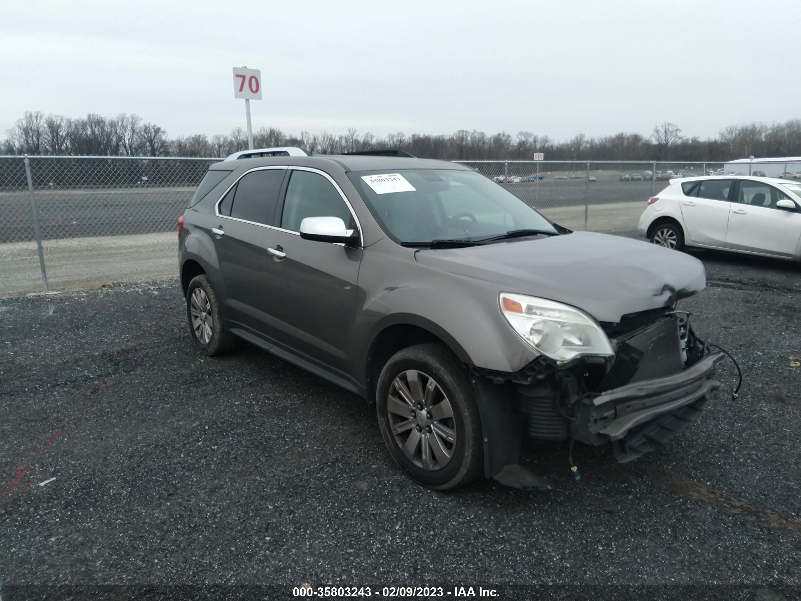 CHEVROLET EQUINOX 2011 2cnalpec6b6289107