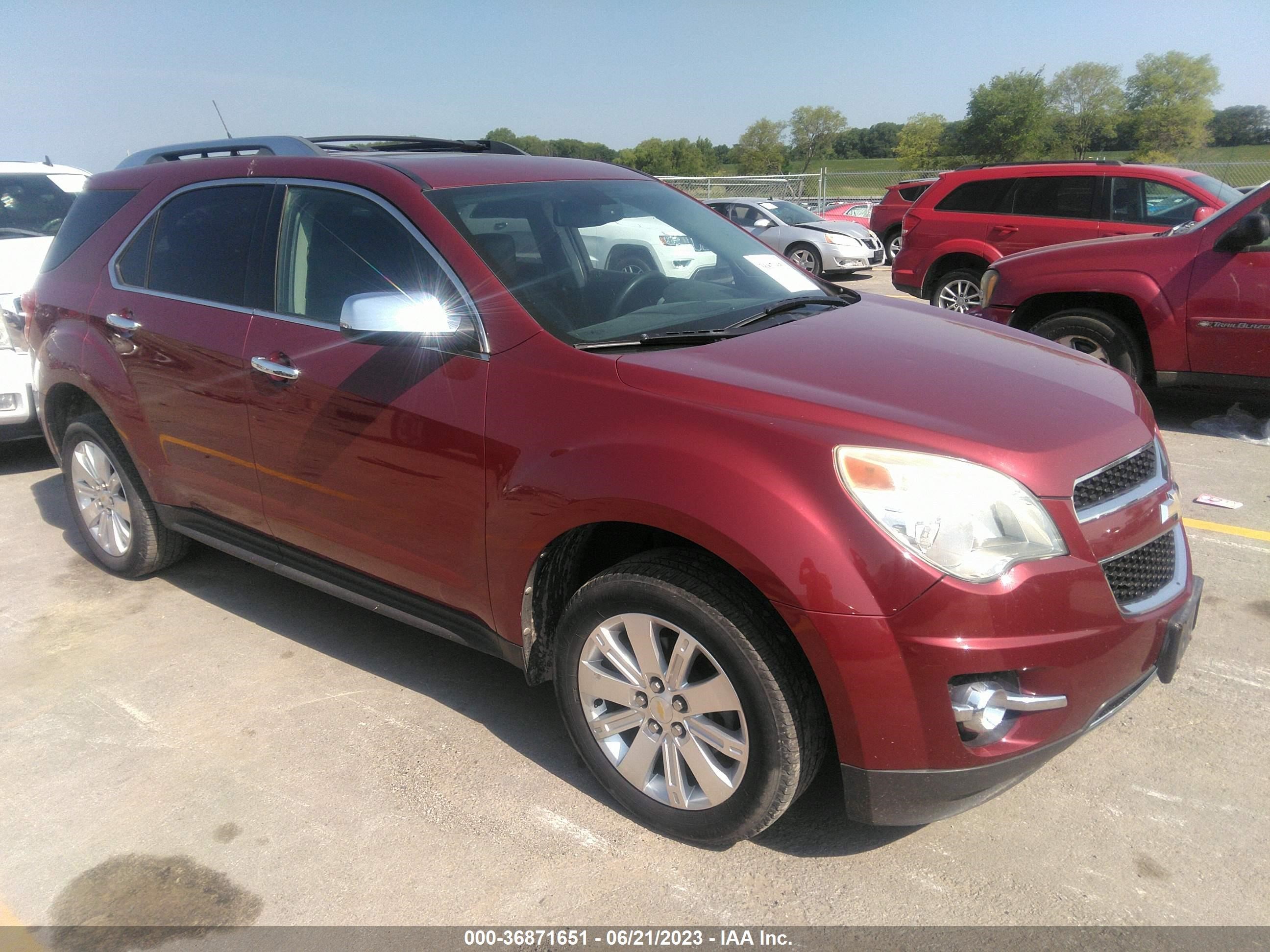 CHEVROLET EQUINOX 2011 2cnalpec8b6271448