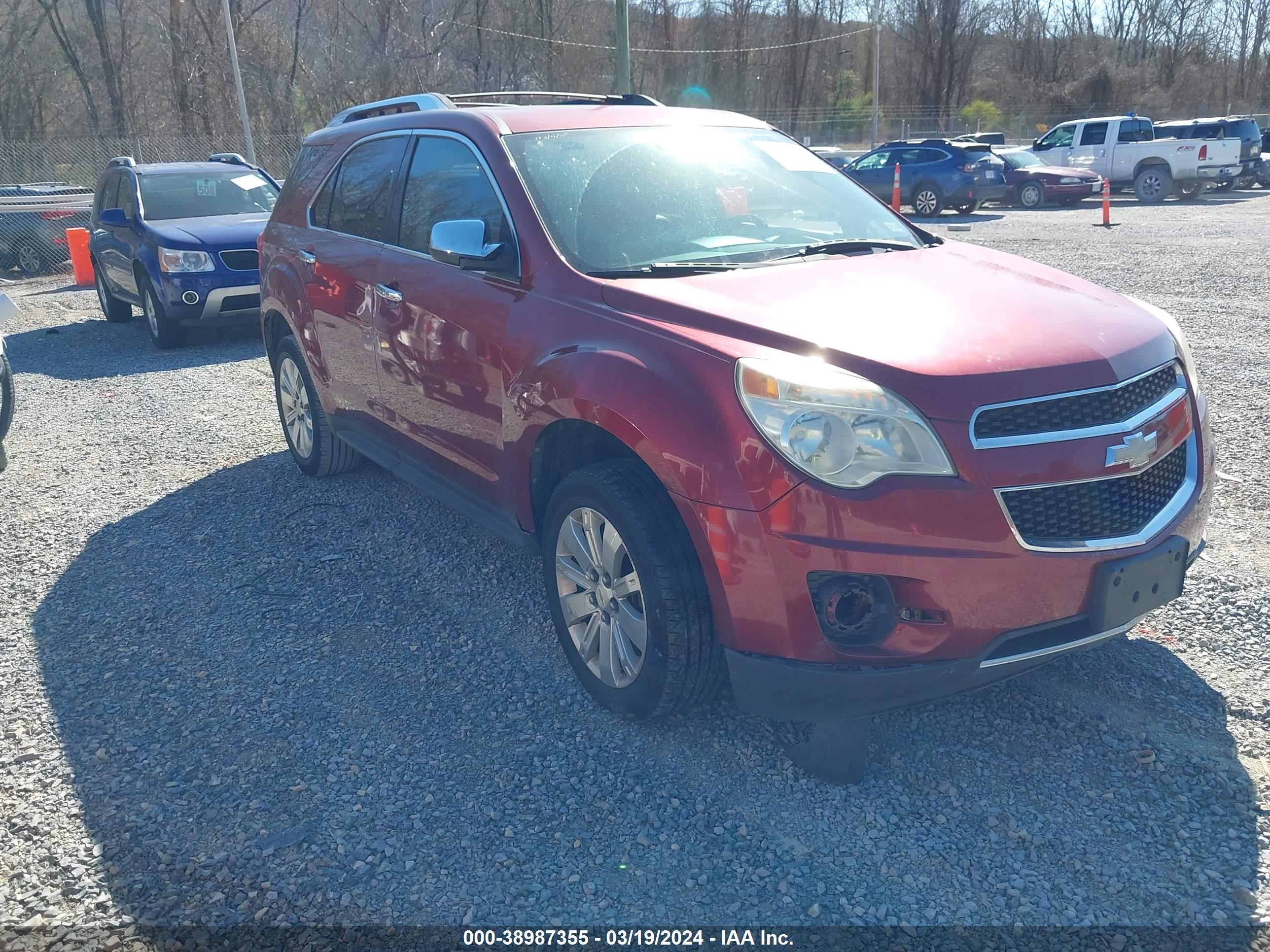 CHEVROLET EQUINOX 2011 2cnalpec9b6252214