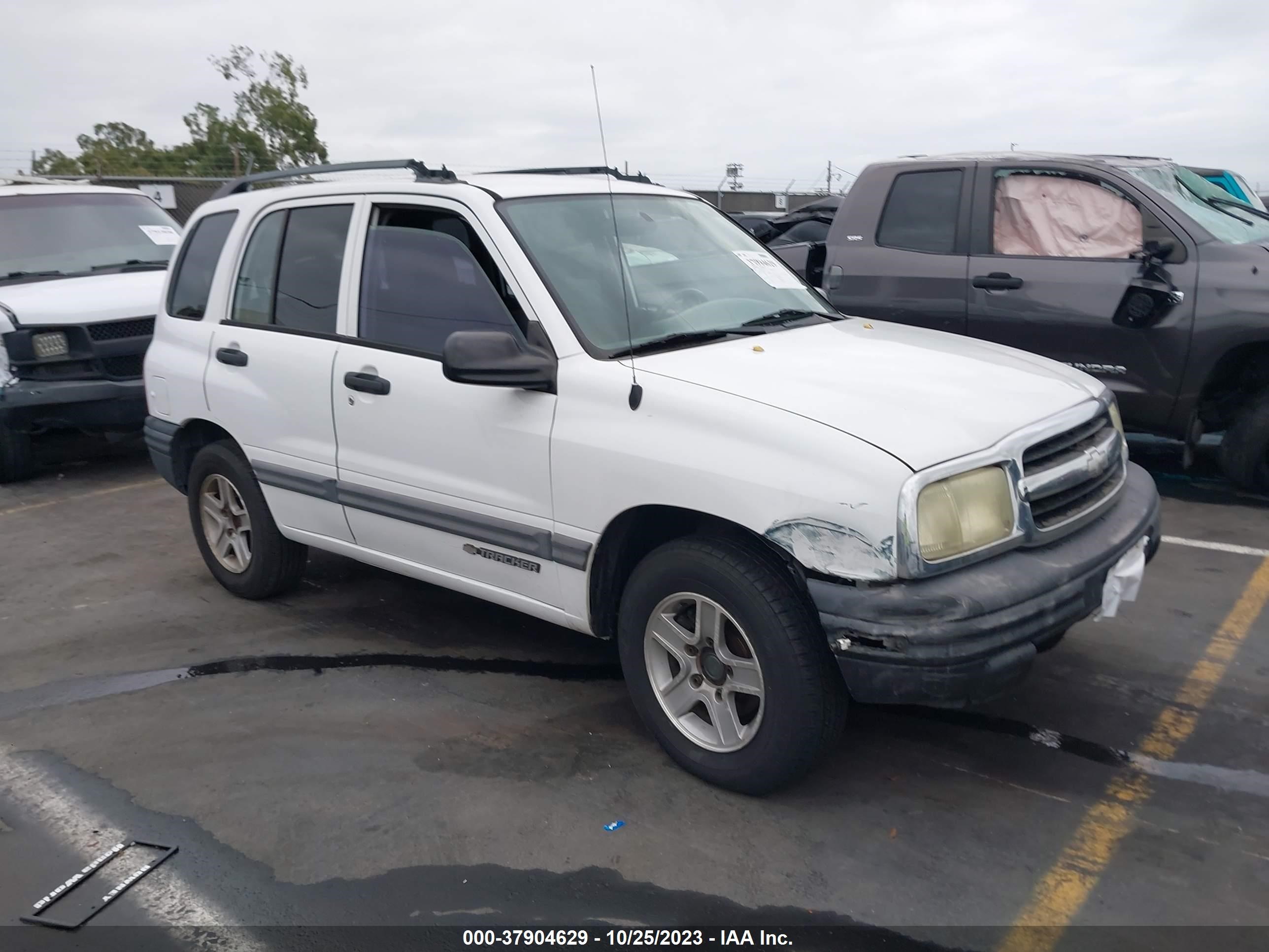 CHEVROLET TRACKER 2003 2cnbe134636941314