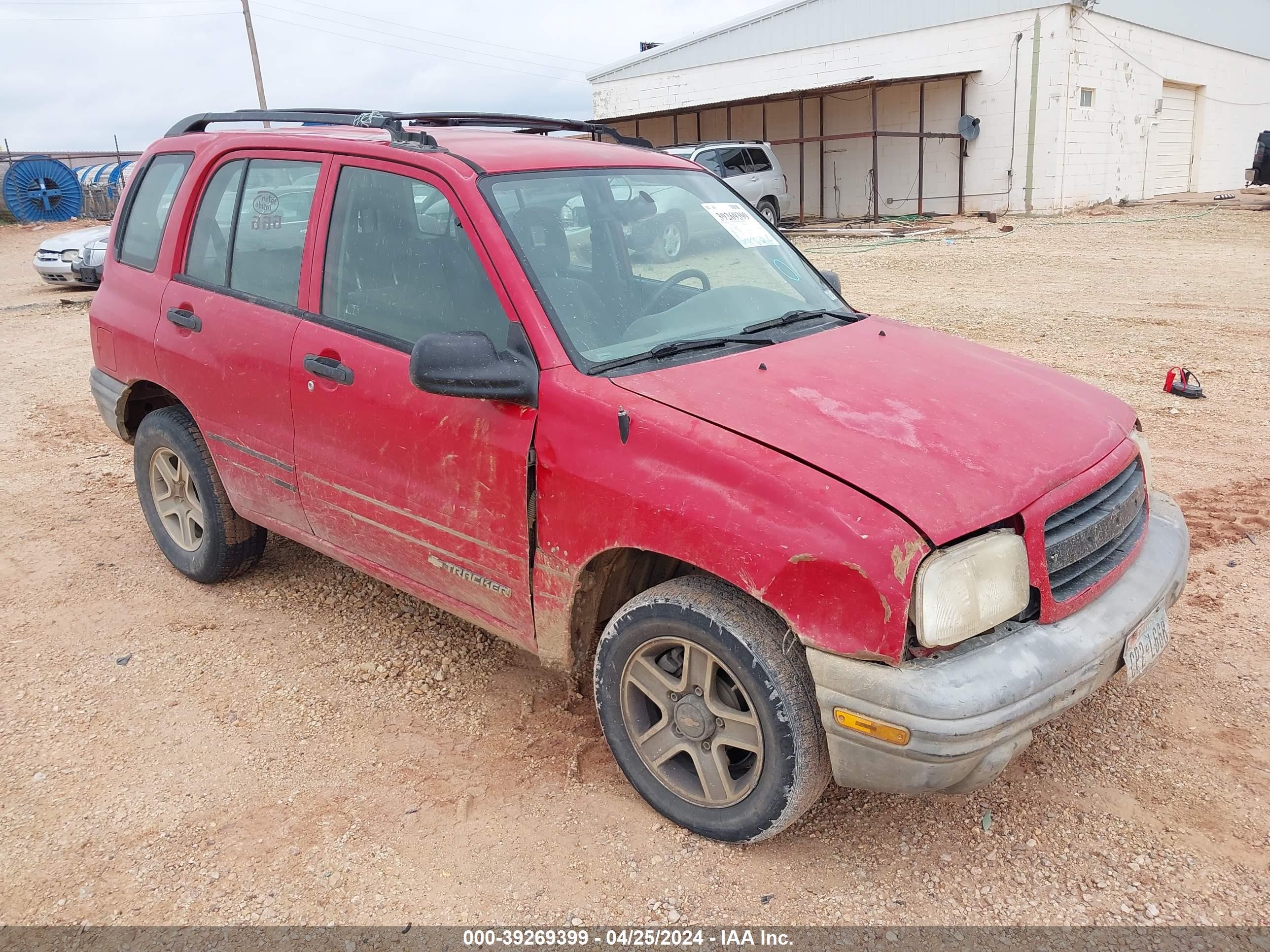 CHEVROLET TRACKER 2002 2cnbe13c326946007