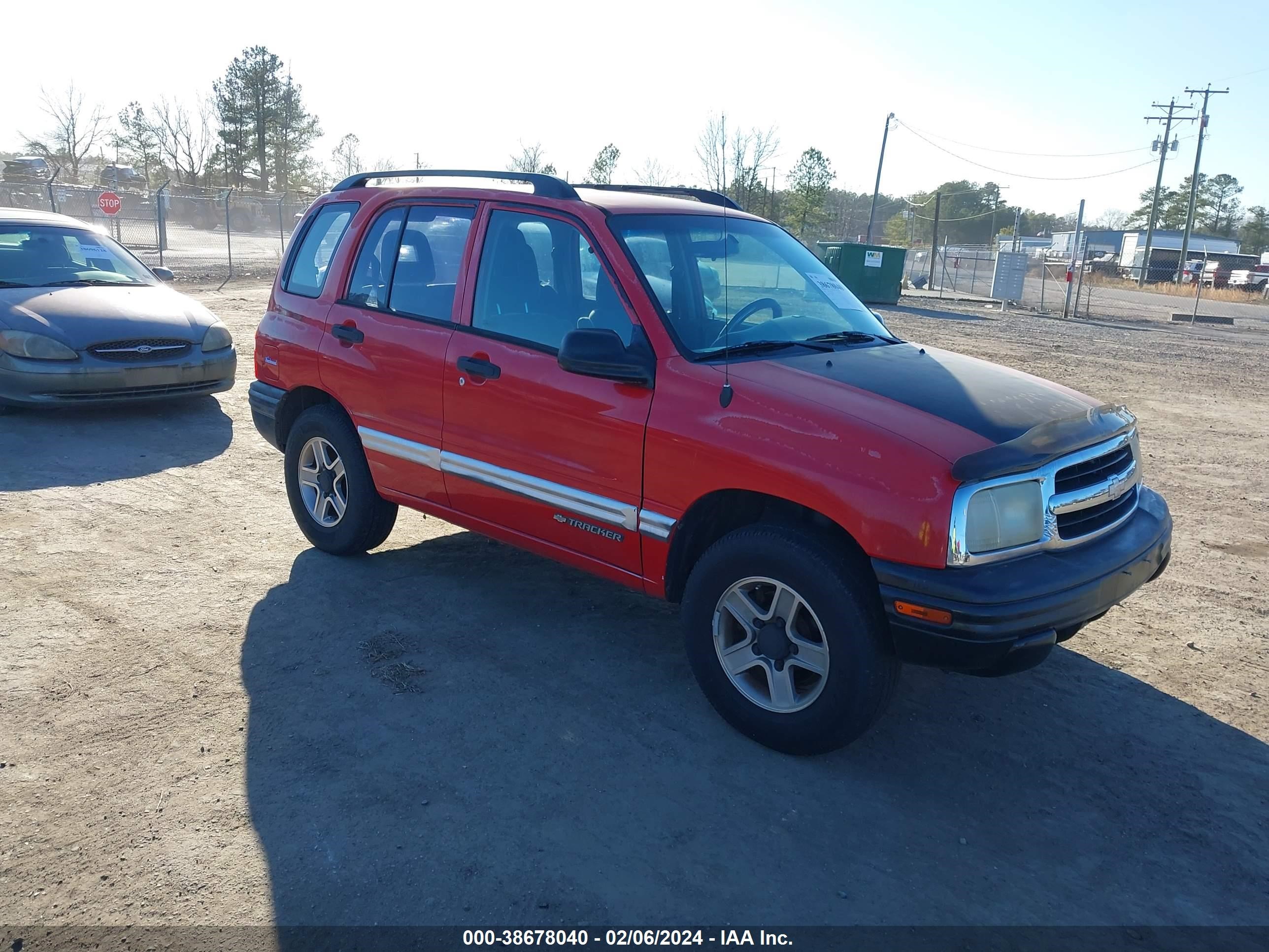 CHEVROLET TRACKER 2003 2cnbj13c136919031