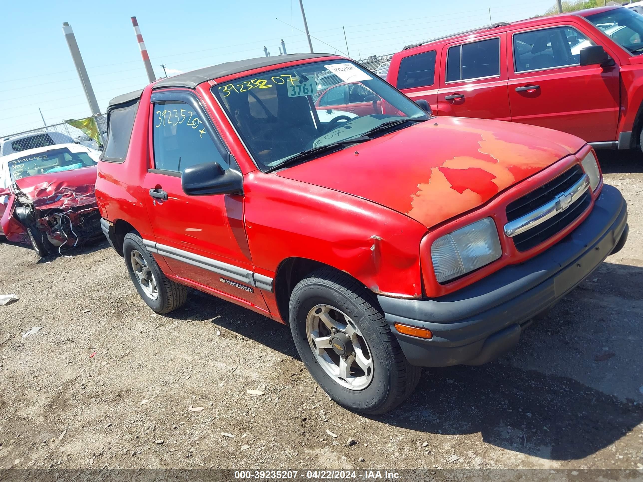 CHEVROLET TRACKER 2000 2cnbj18c6y6903262