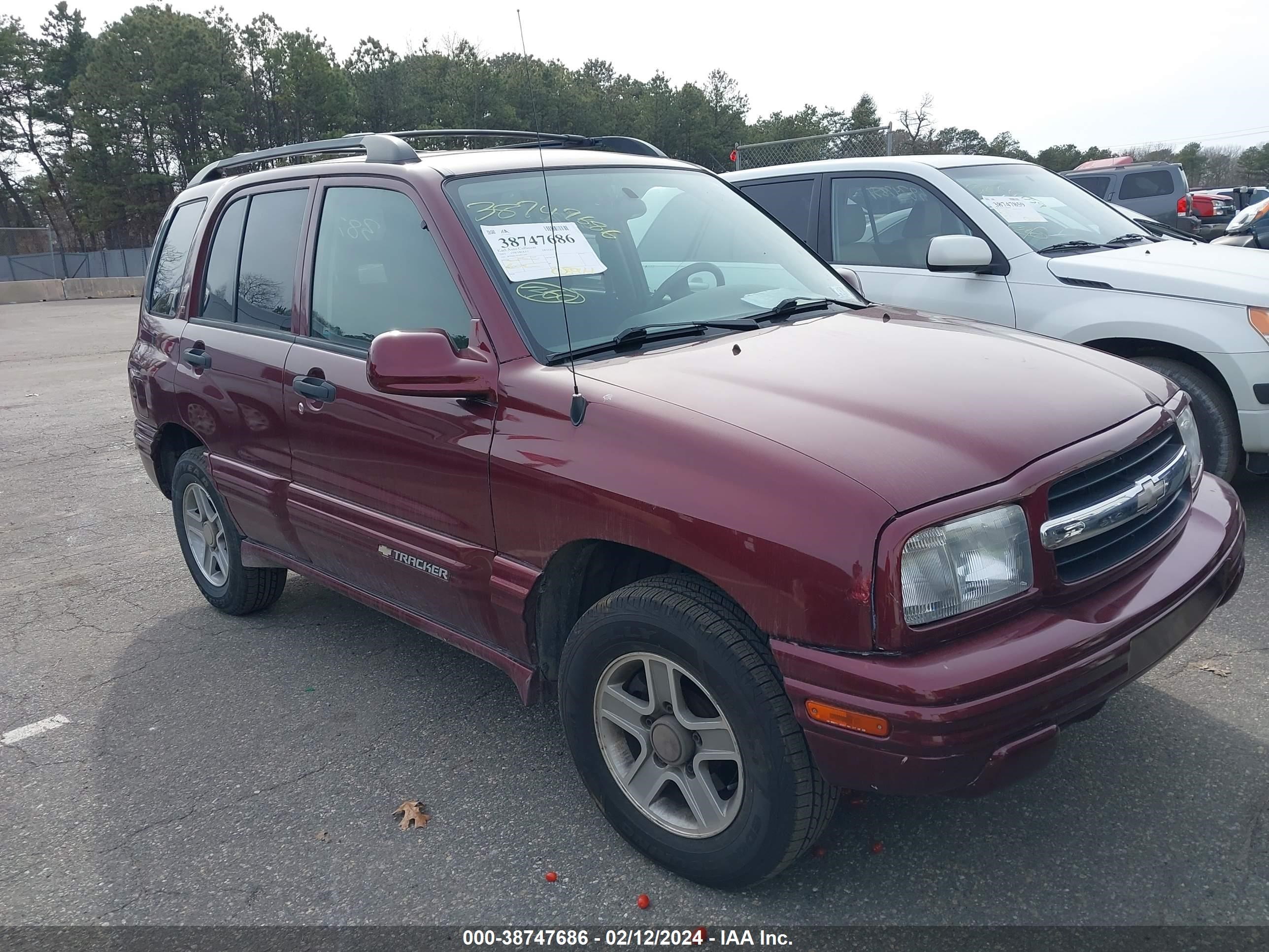 CHEVROLET TRACKER 2003 2cnbj634x36935167