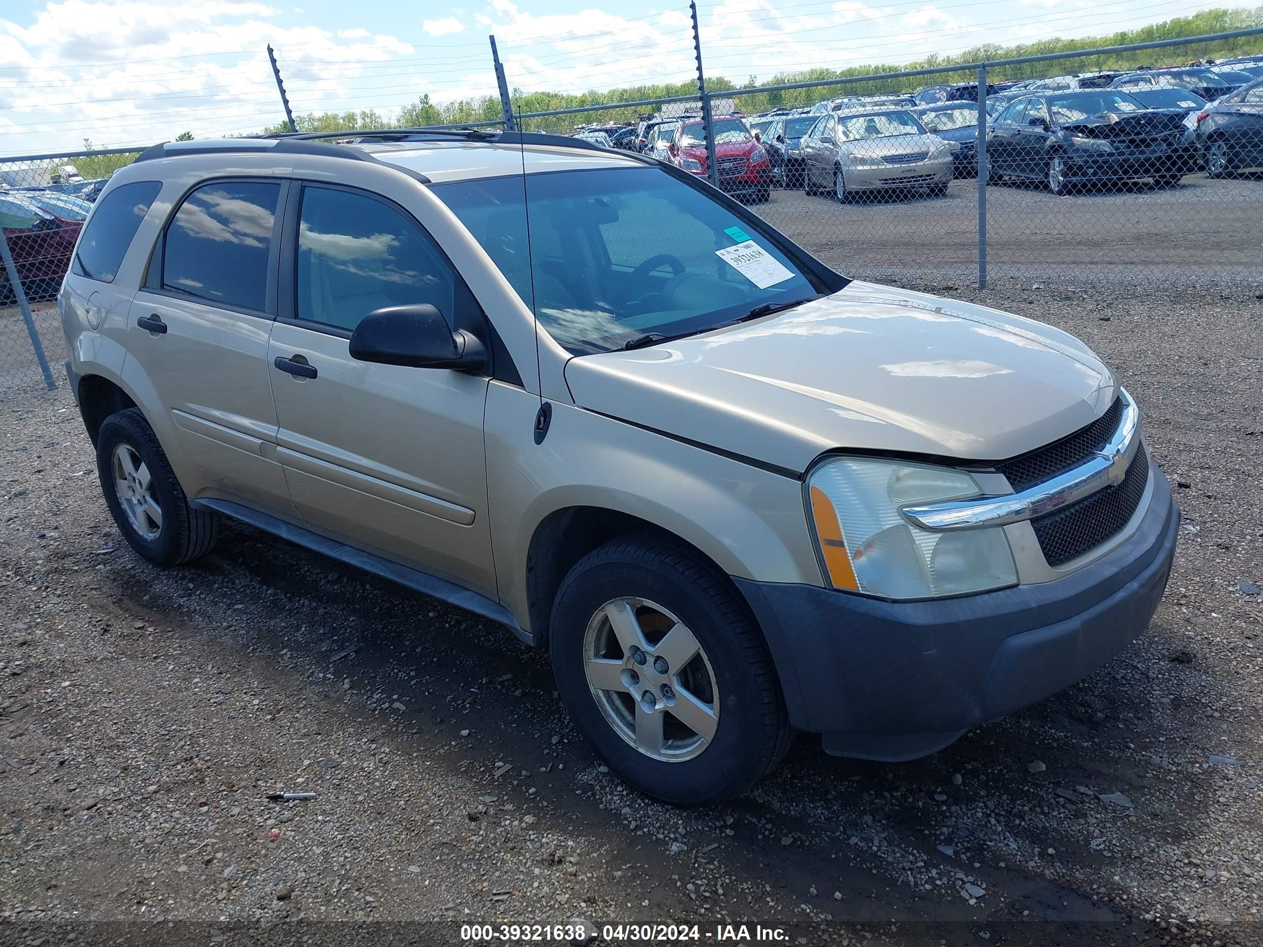 CHEVROLET EQUINOX 2005 2cndl13f156144911