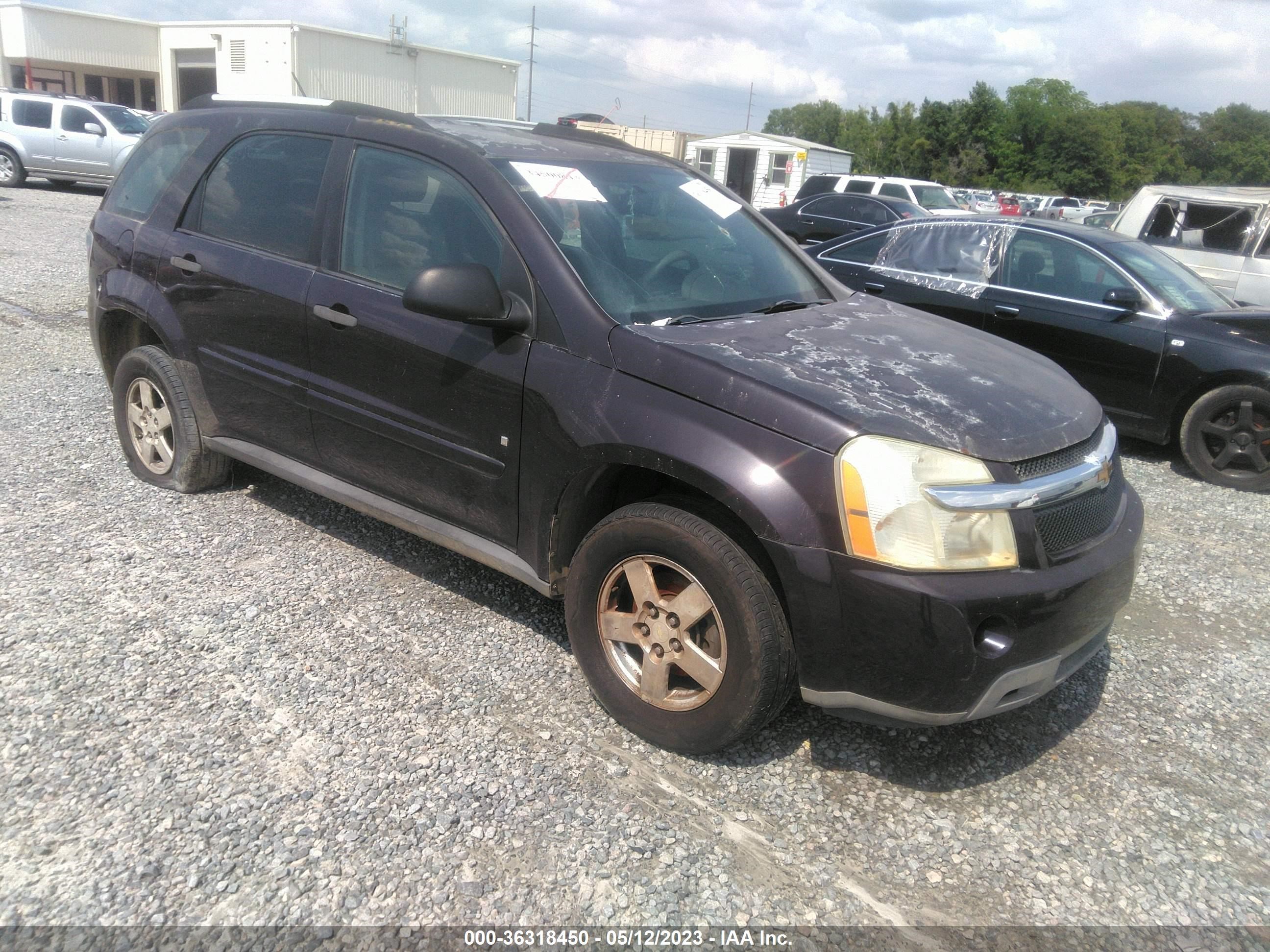 CHEVROLET EQUINOX 2007 2cndl13f976049502