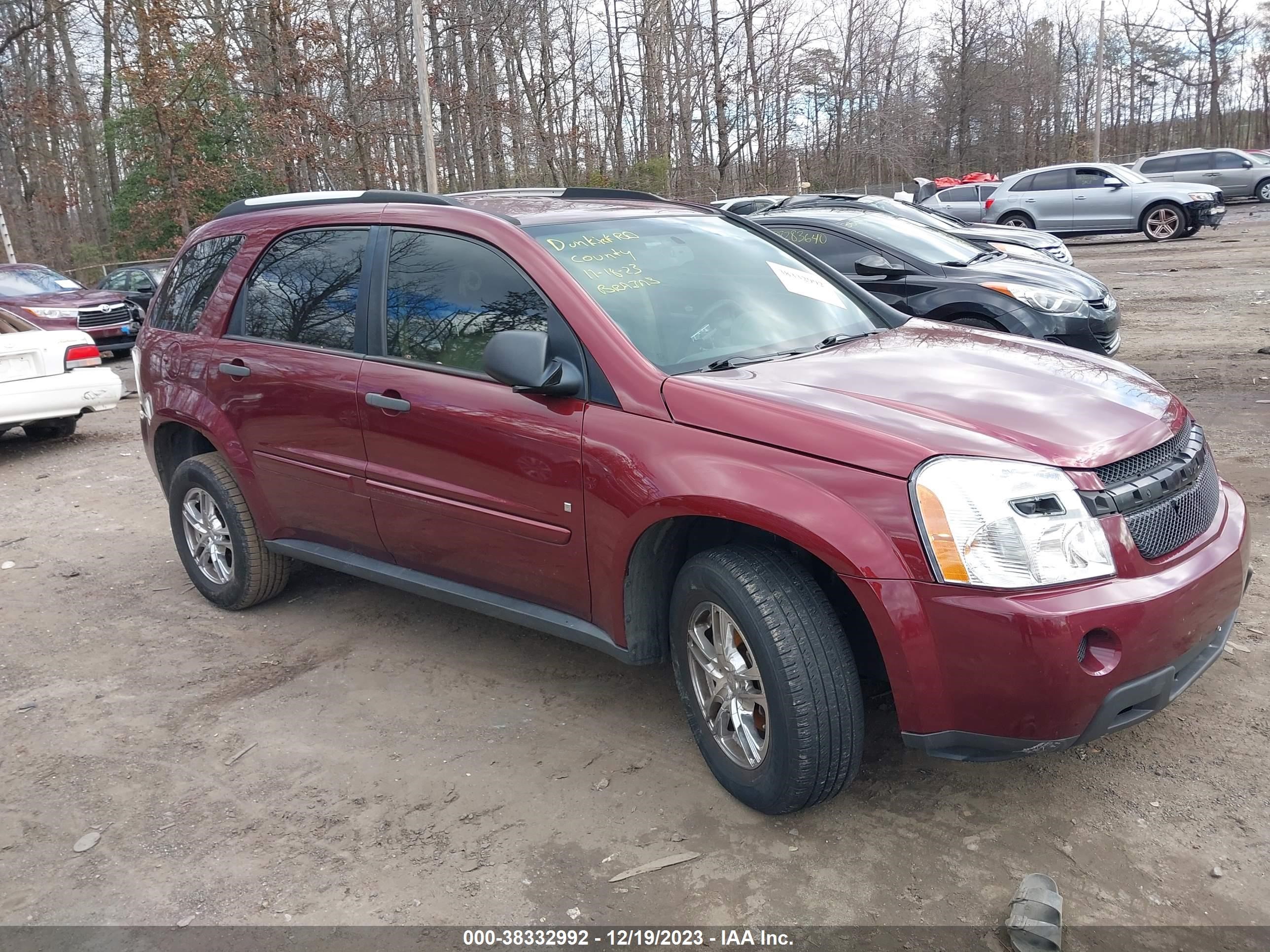 CHEVROLET EQUINOX 2008 2cndl13f986325078