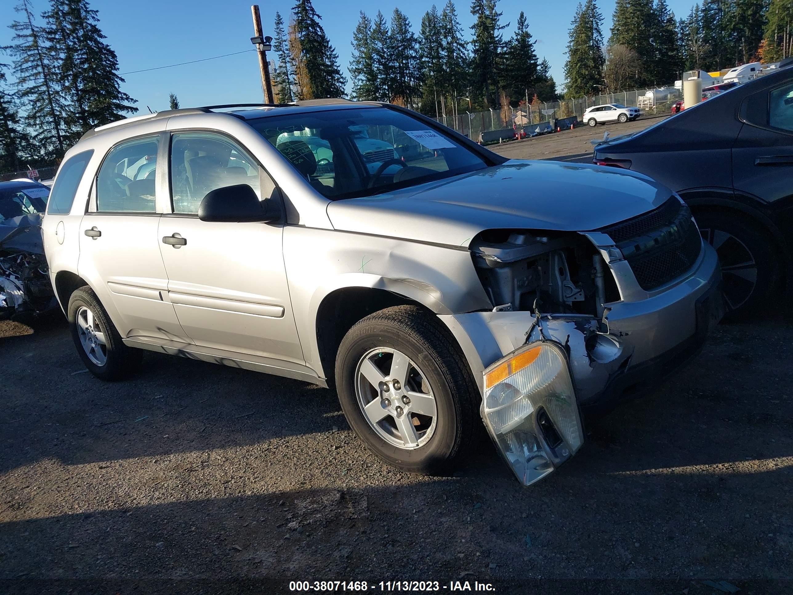 CHEVROLET EQUINOX 2007 2cndl23f076078599