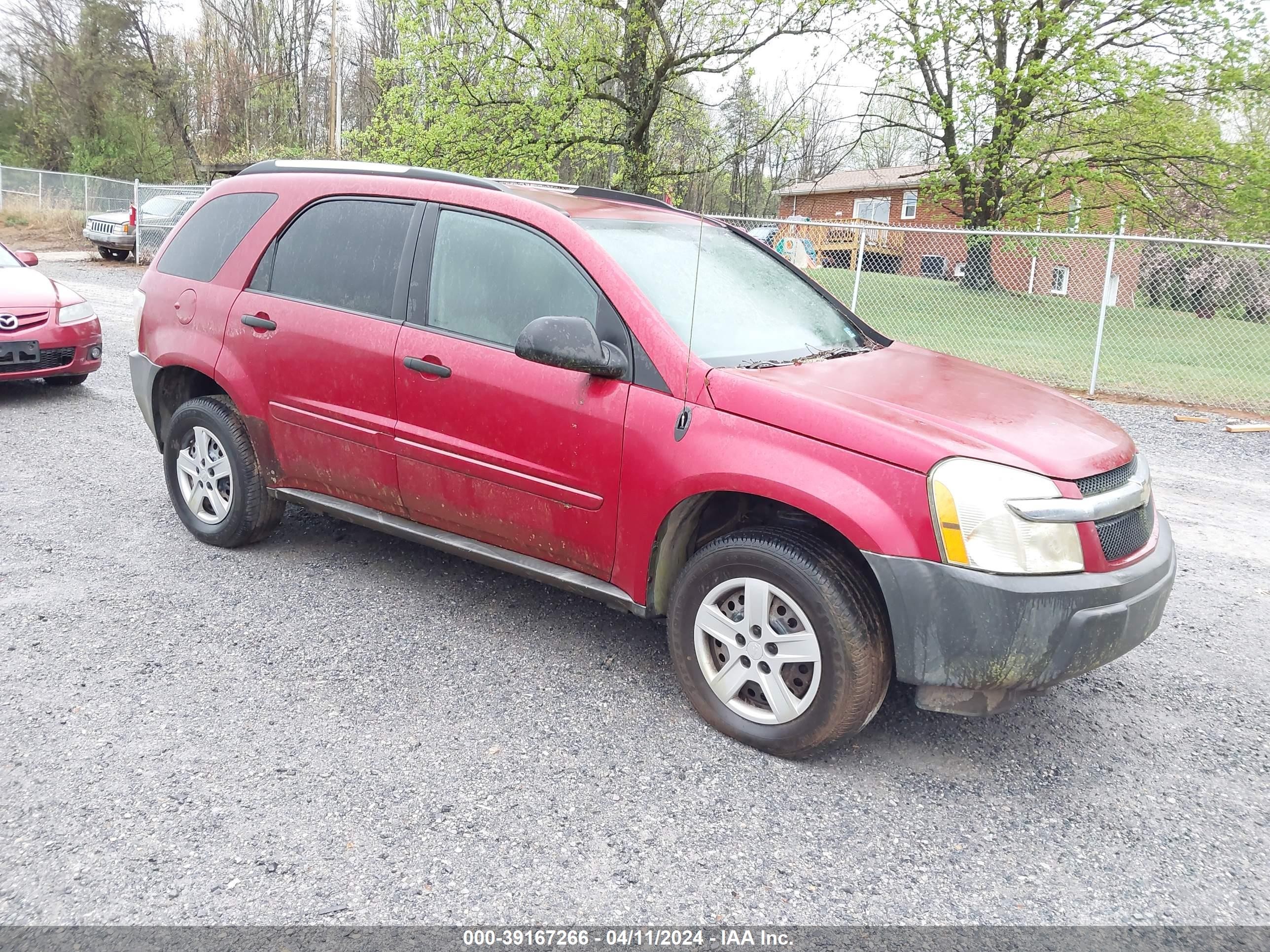 CHEVROLET EQUINOX 2005 2cndl23f556024390