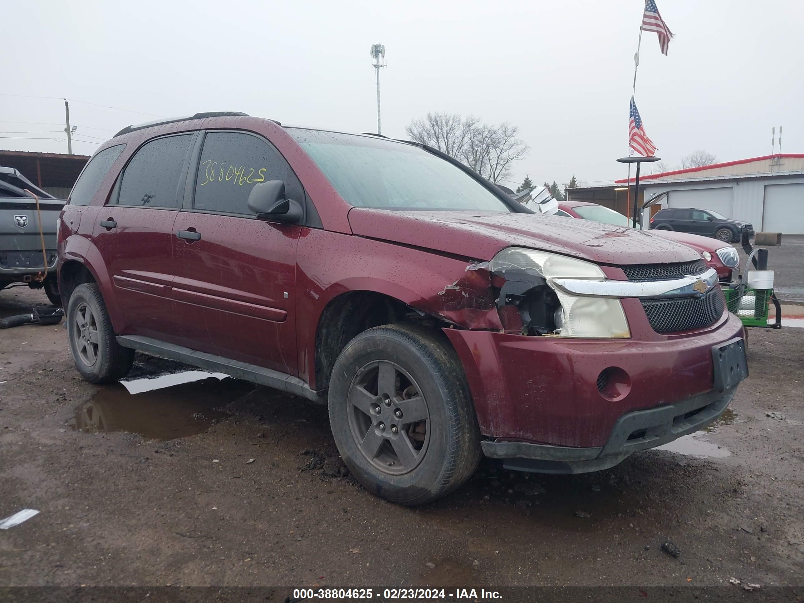 CHEVROLET EQUINOX 2008 2cndl23f586068166