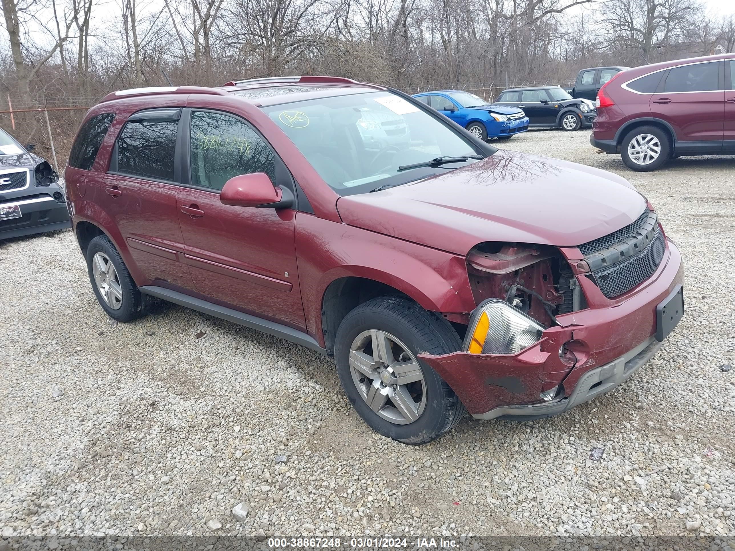 CHEVROLET EQUINOX 2008 2cndl53f186322280