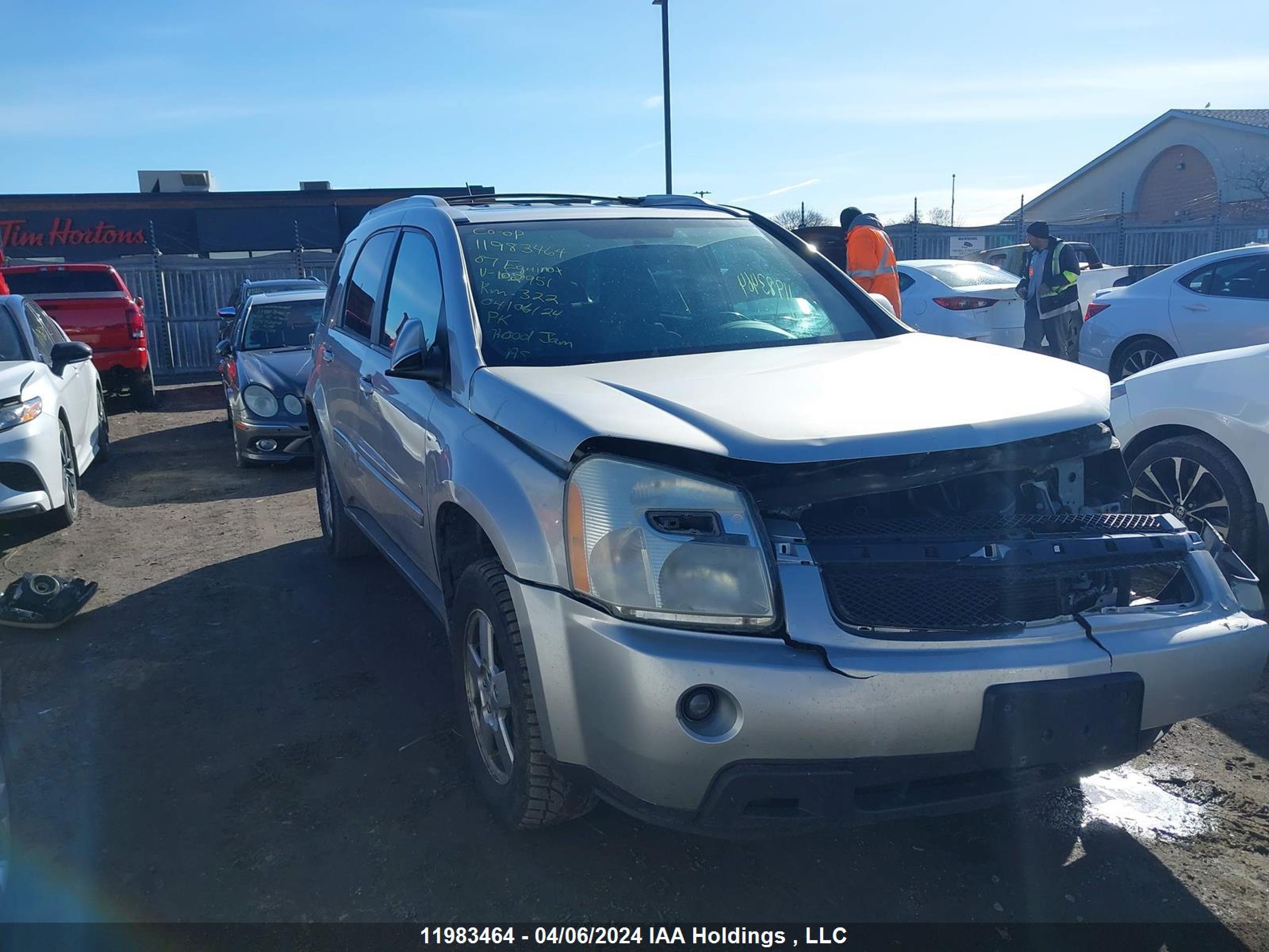 CHEVROLET EQUINOX 2007 2cndl63f176102951